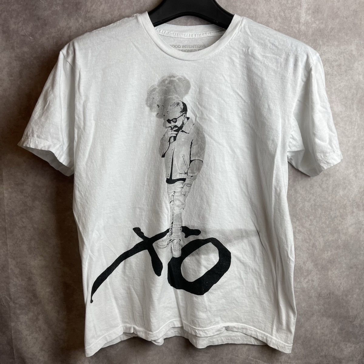 Nav x Virgil Abloh Sketches XO Chef White Graphic T-Shirt