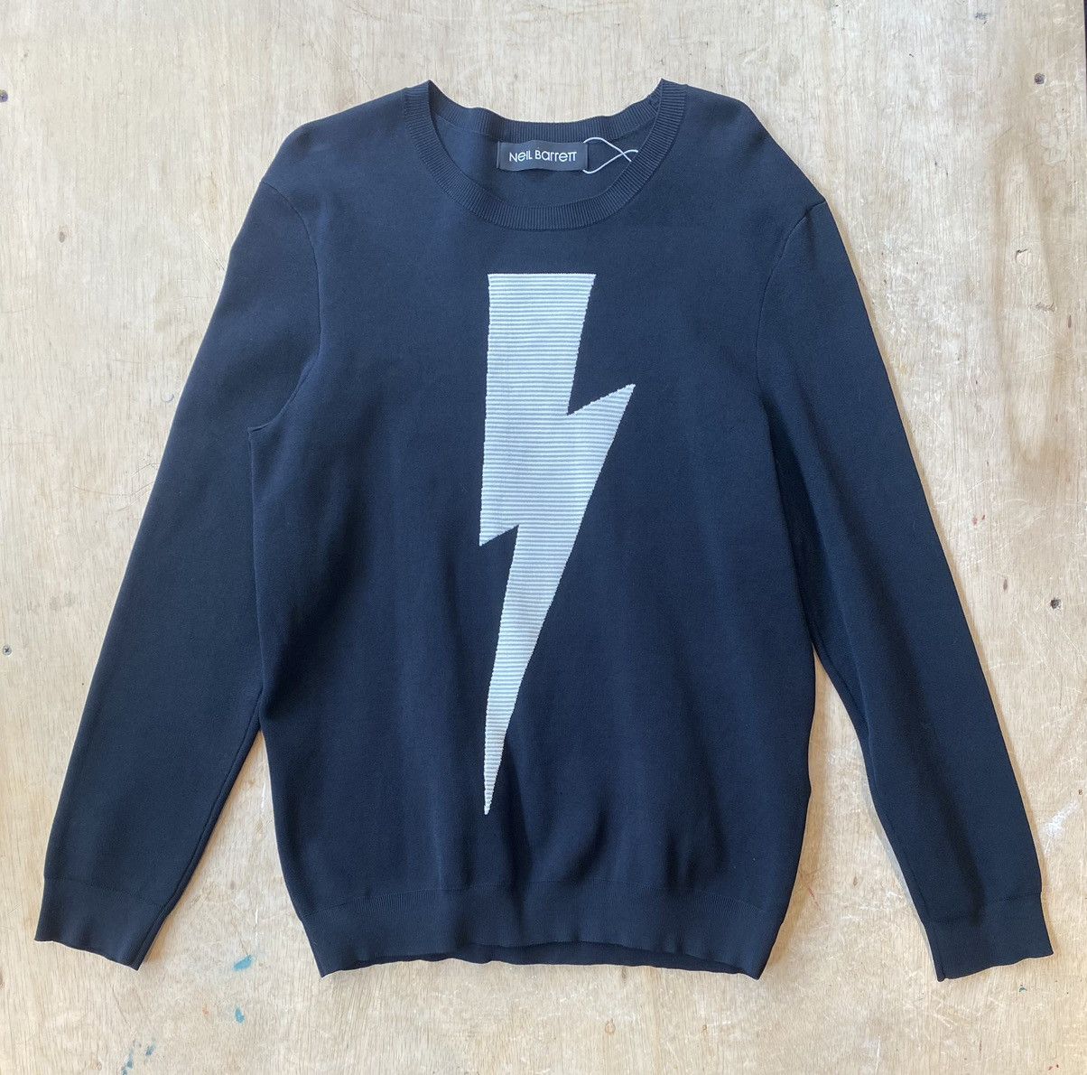 Neil Barrett Thunderbolt Sweatshirt Size M