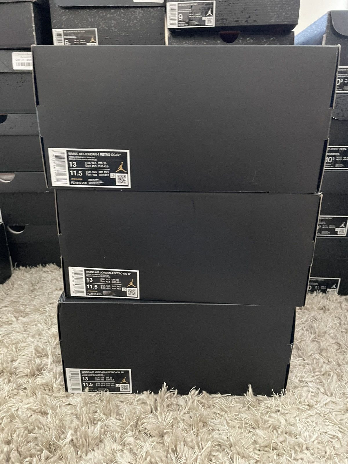 A Ma Maniere × Jordan Brand Jordan 4 A Ma Maniere Size US 11.5 / EU 44-45 - 8 Thumbnail