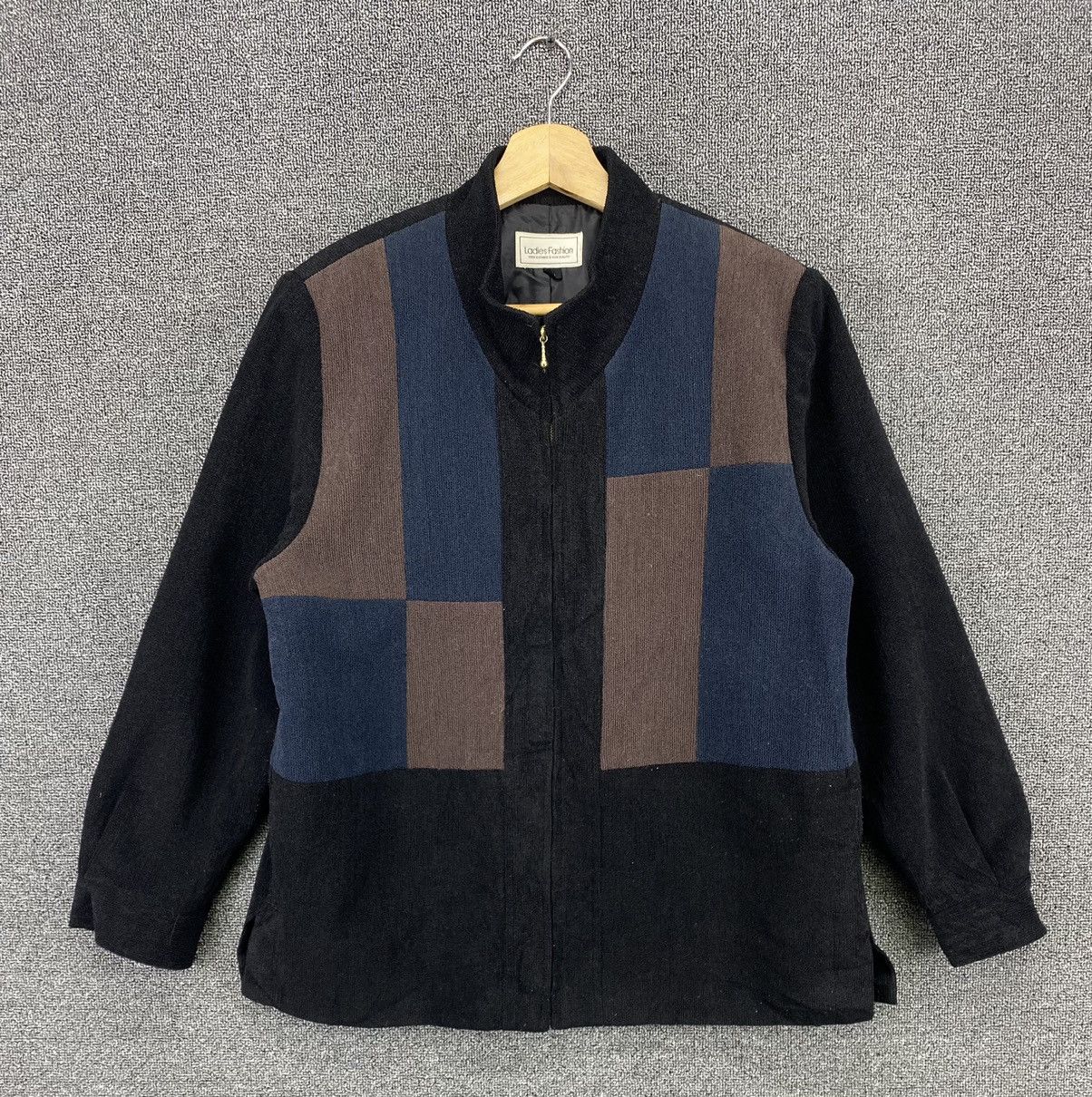 Vintage Vintage Ladies Fashion Japanese Knitted Style Jacket Size L / US 10 / IT 46 - 1 Thumbnail