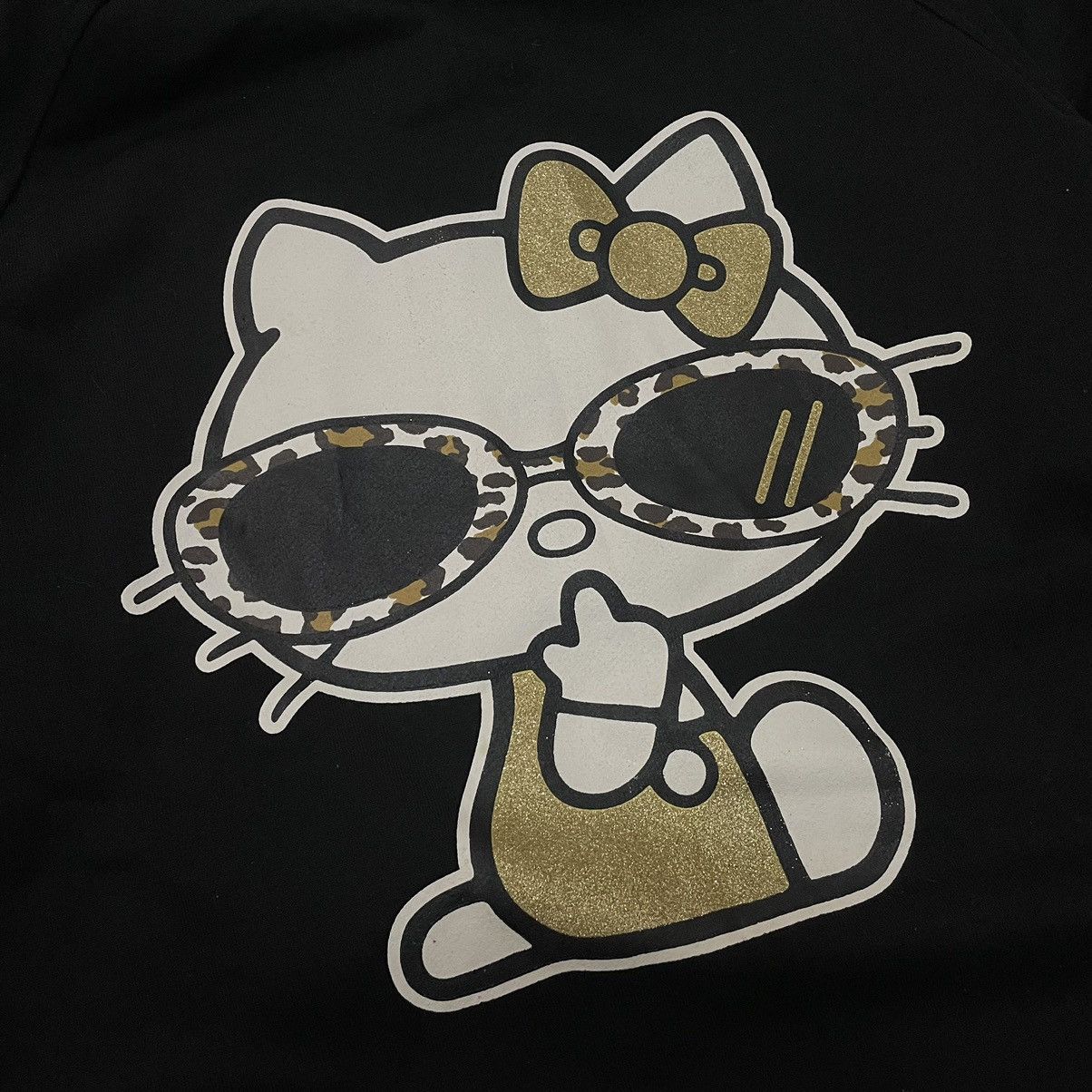 Anime × Cartoon Network × Vintage Vintage Hello Kitty Fuck Zip Up Hoodie Size US S / EU 44-46 / 1 - 2 Thumbnail