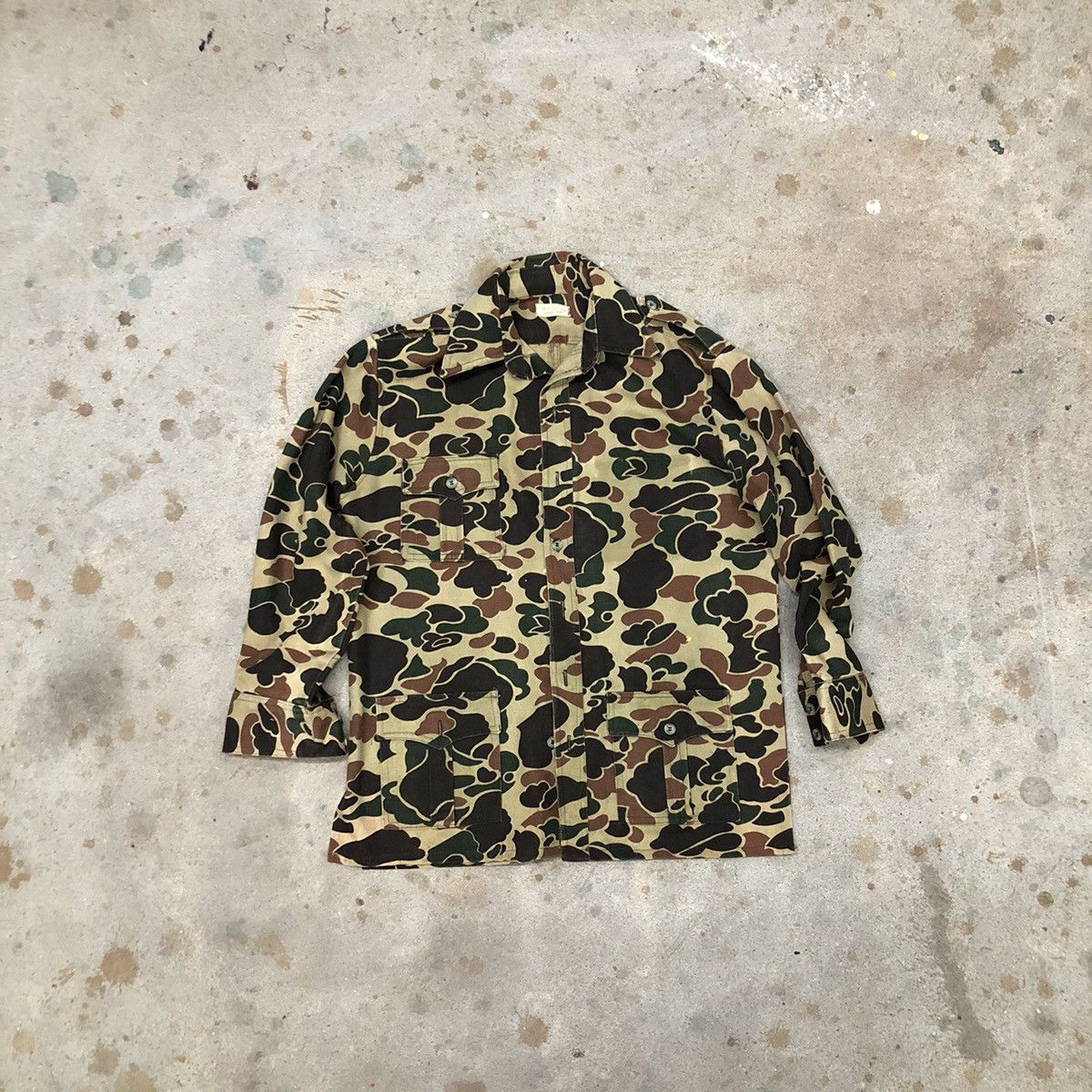 Vintage DUCK CAMO SHIRT JACKET | Grailed