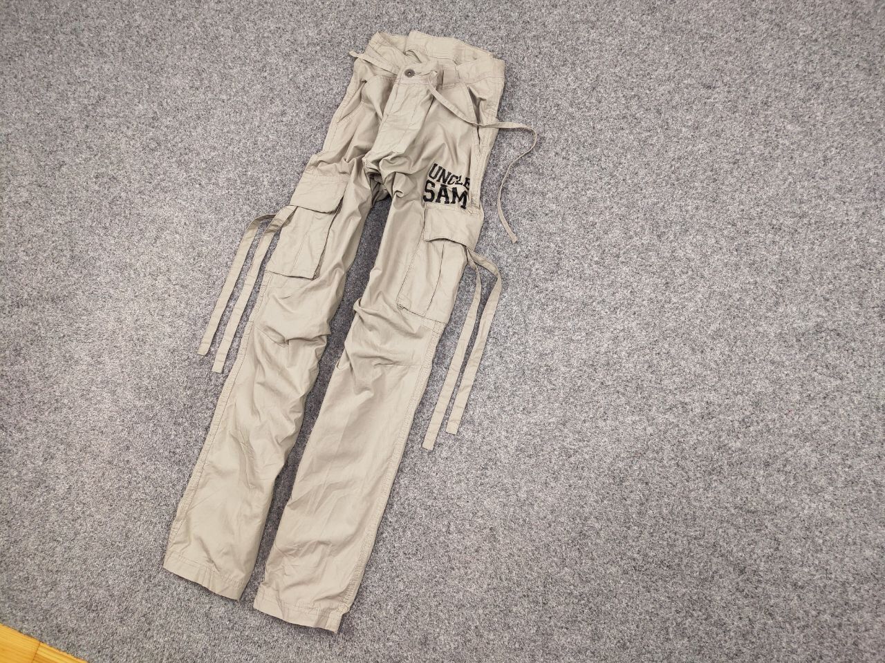 Japanese Brand Vintage 90's Japanese Parachute Bondage Straps Cargo Pants Size US 36 / EU 52 - 3 Thumbnail