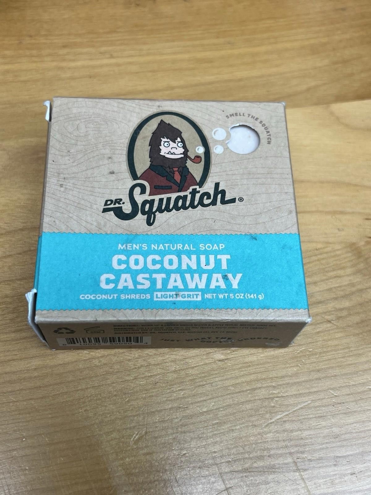 Other Dr. Squatch Coconut Castaway Men’s Soap 5 oz Brand NEW Seale Size ONE SIZE - 3 Thumbnail