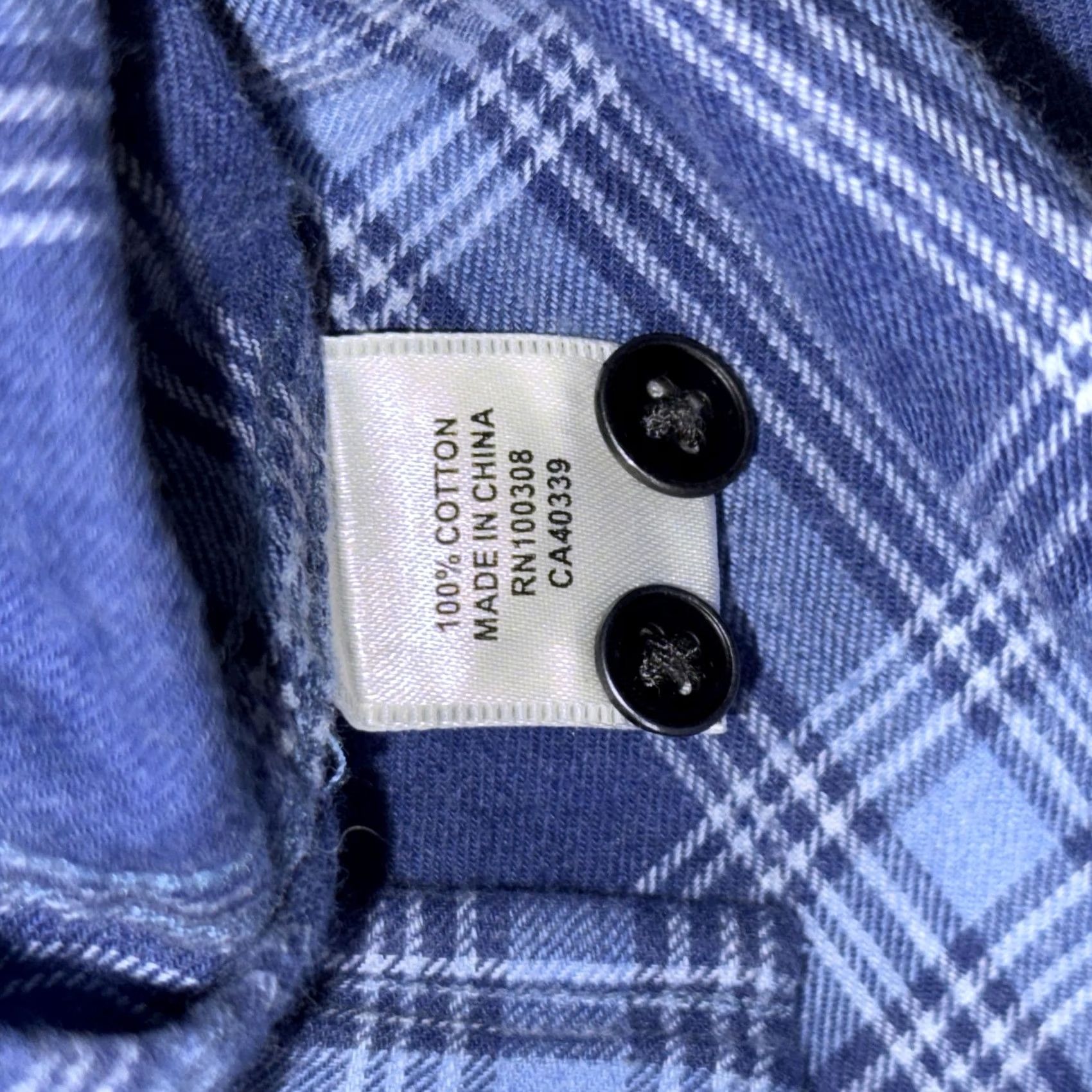 Peter Millar VINTAGE? No. Peter Millar Shirt Mens 2XL Blue Plaid Flannel Button Front Long Sleeve Shirt Mens 2XL Blue Plaid Flannel Button Front Long Sleeve Size US XXL / EU 58 / 5 - 5 Thumbnail