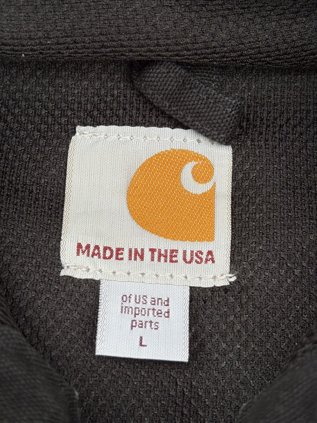Carhartt Vintage Made In USA J131 BLK Carhartt Active Jacket Size US L / EU 52-54 / 3 - 4 Thumbnail