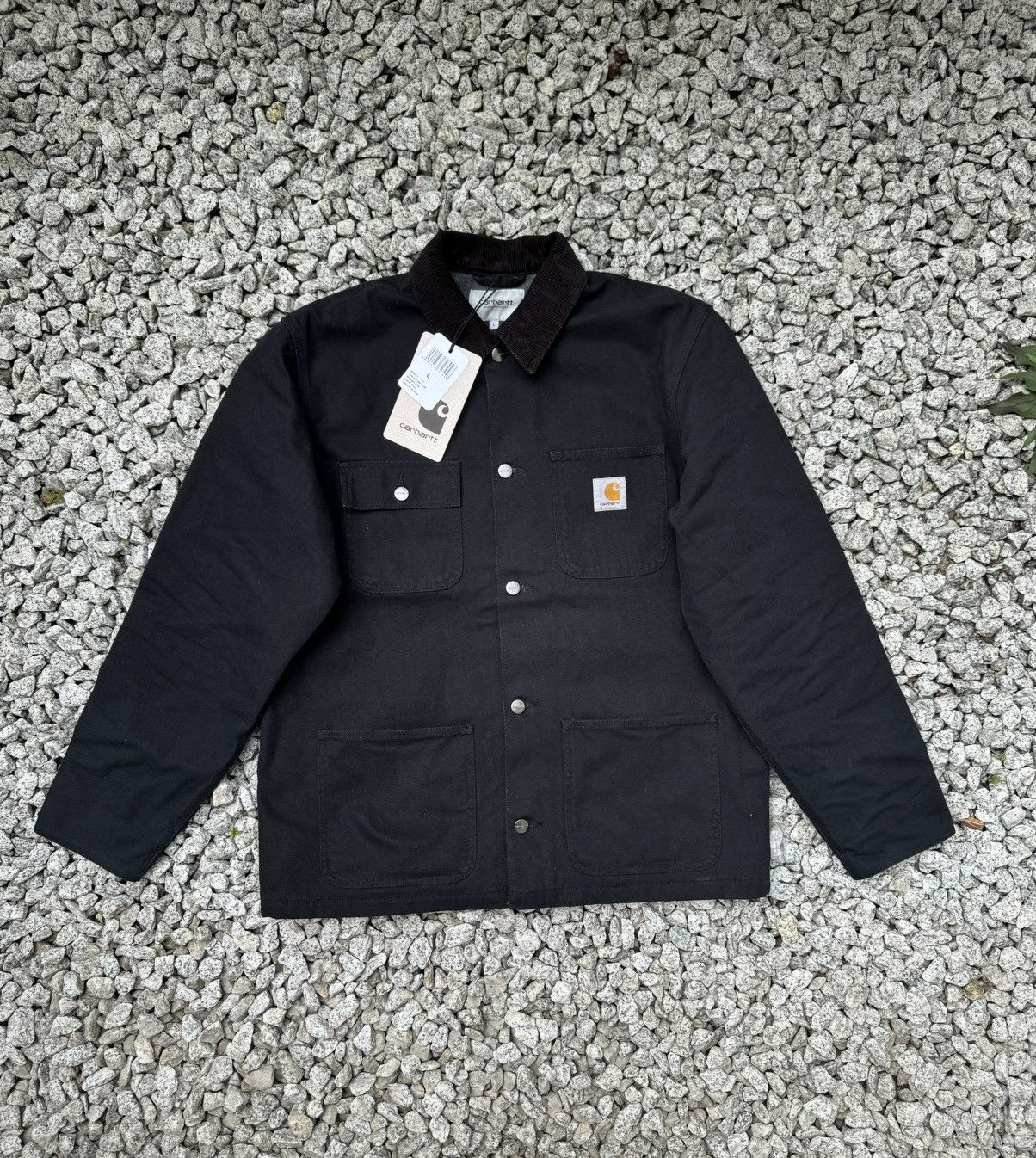 image of Carhartt Wip Michigan Jacket Size L New With Tags in Black, Men's