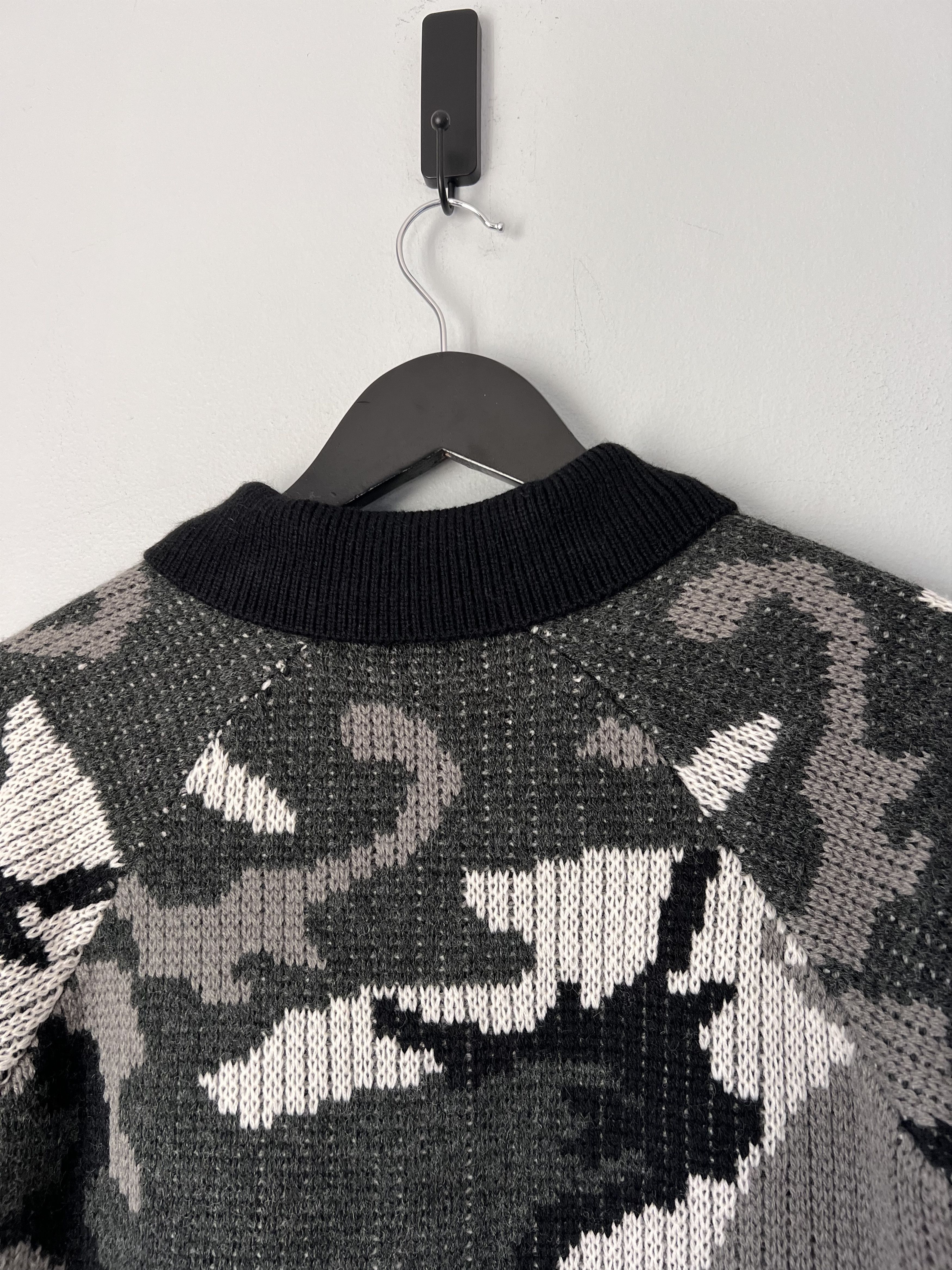 Supreme Supreme Small Box Logo Polo Sweater in Black Camo Size US L / EU 52-54 / 3 - 6 Thumbnail