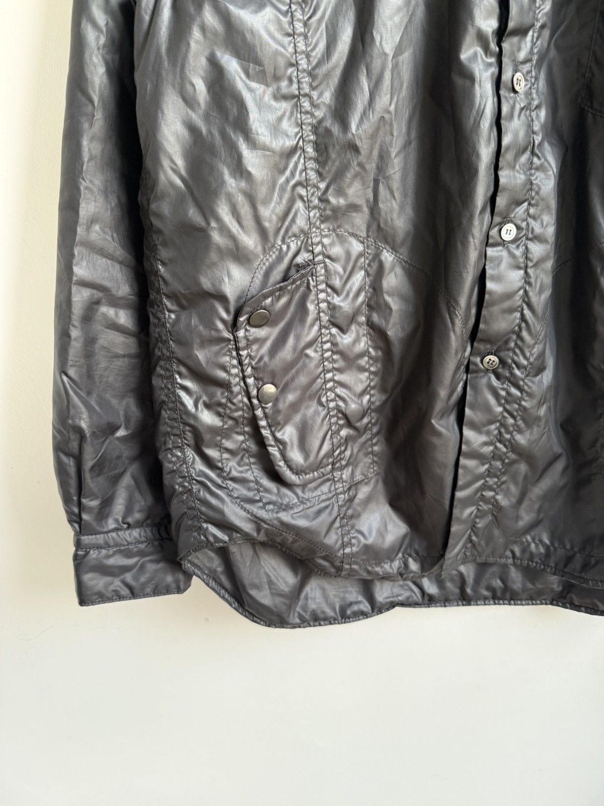 Comme des Garcons Homme Cdg Homme AD2007 Black Shacket Size US S / EU 44-46 / 1 - 3 Thumbnail