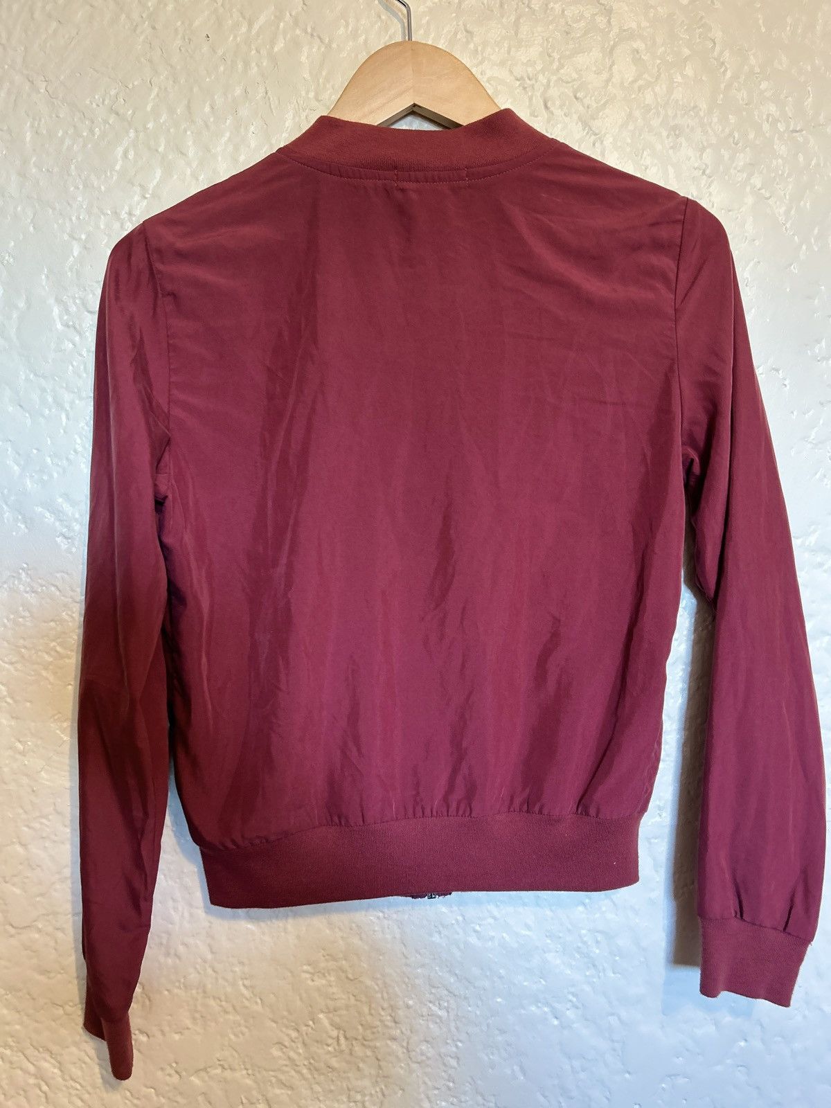 American Apparel Red bomber jacket XS Size XS / US 0-2 / IT 36-38 - 7 Thumbnail