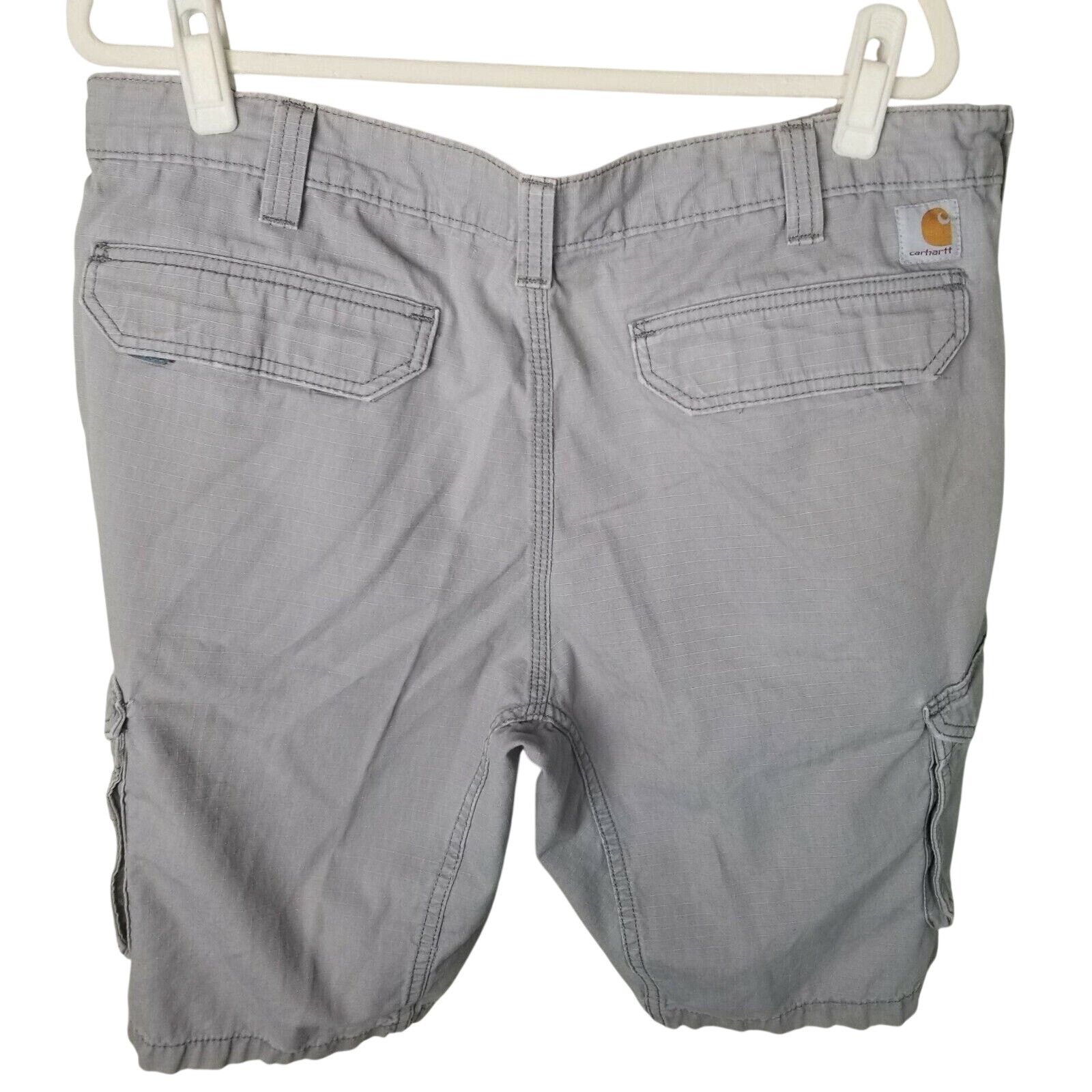 Carhartt Carhartt Mens Cargo Shorts Workwear Utility Size 40 Gray Size US 40 / EU 56 - 8 Thumbnail