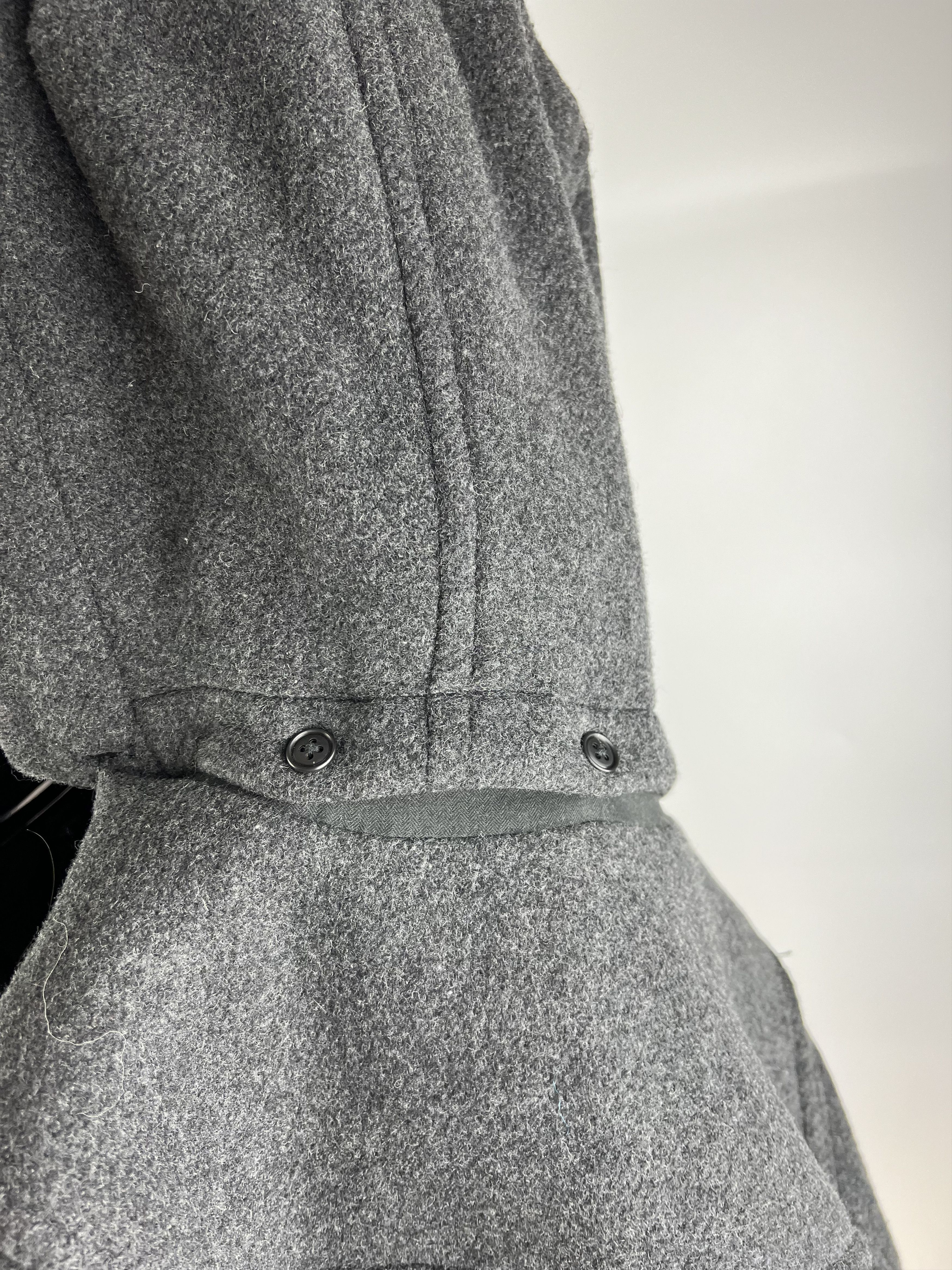 Japanese Brand Uniqlo Men's Wool Duffle Coat Gray Size S Size US S / EU 44-46 / 1 - 8 Thumbnail
