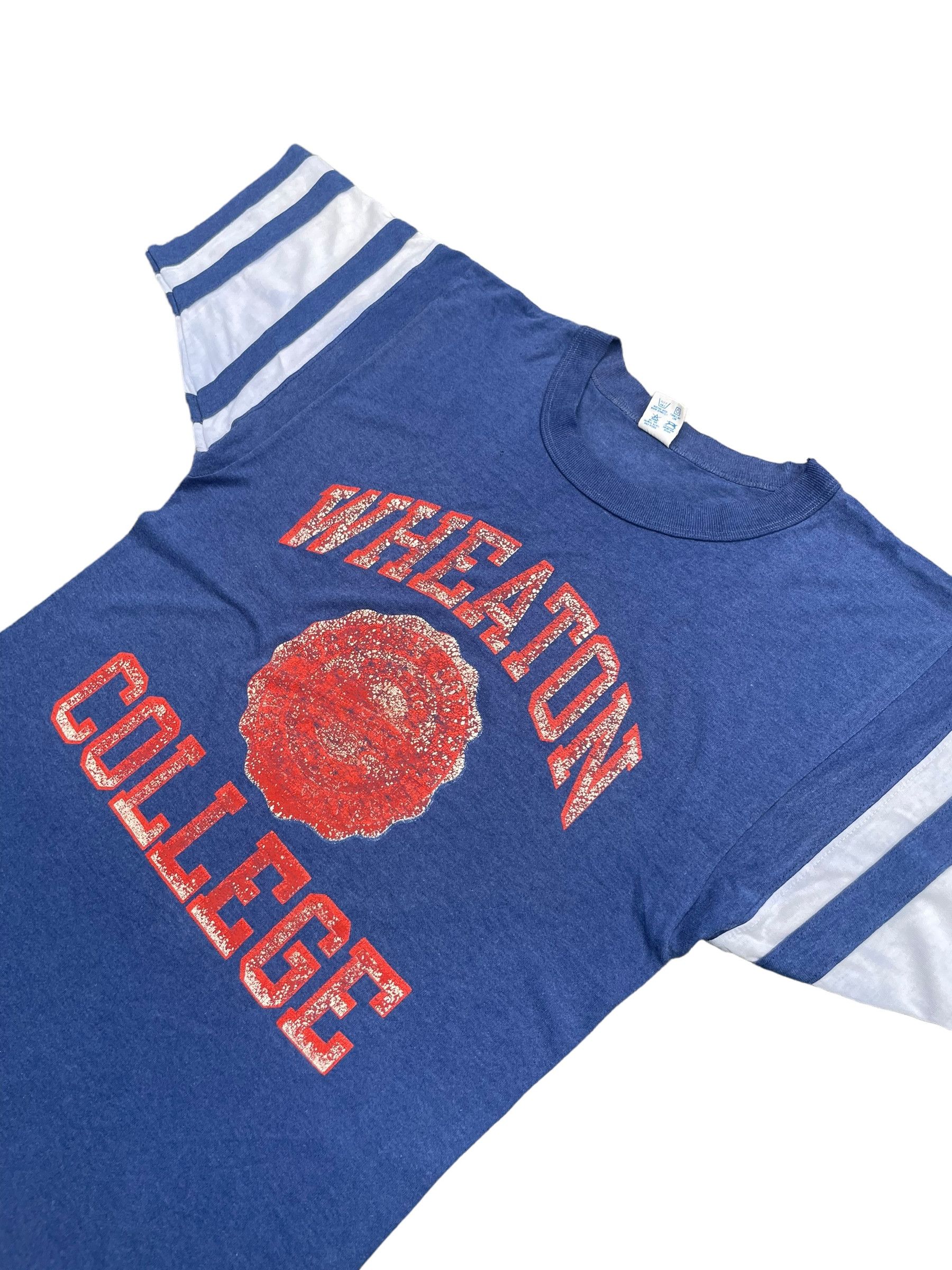 Champion Vintage Champion Wheaton College Raglan Size US S / EU 44-46 / 1 - 2 Thumbnail