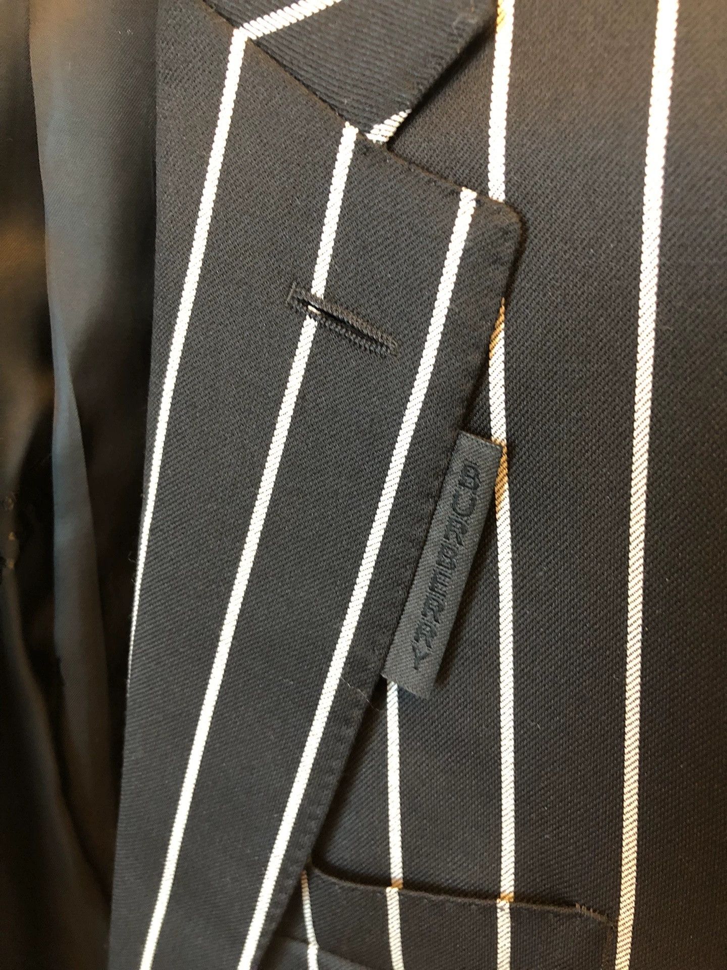Burberry Burberry Striped Metal Buckle Suit Set Size US S / EU 44-46 / 1 - 3 Thumbnail