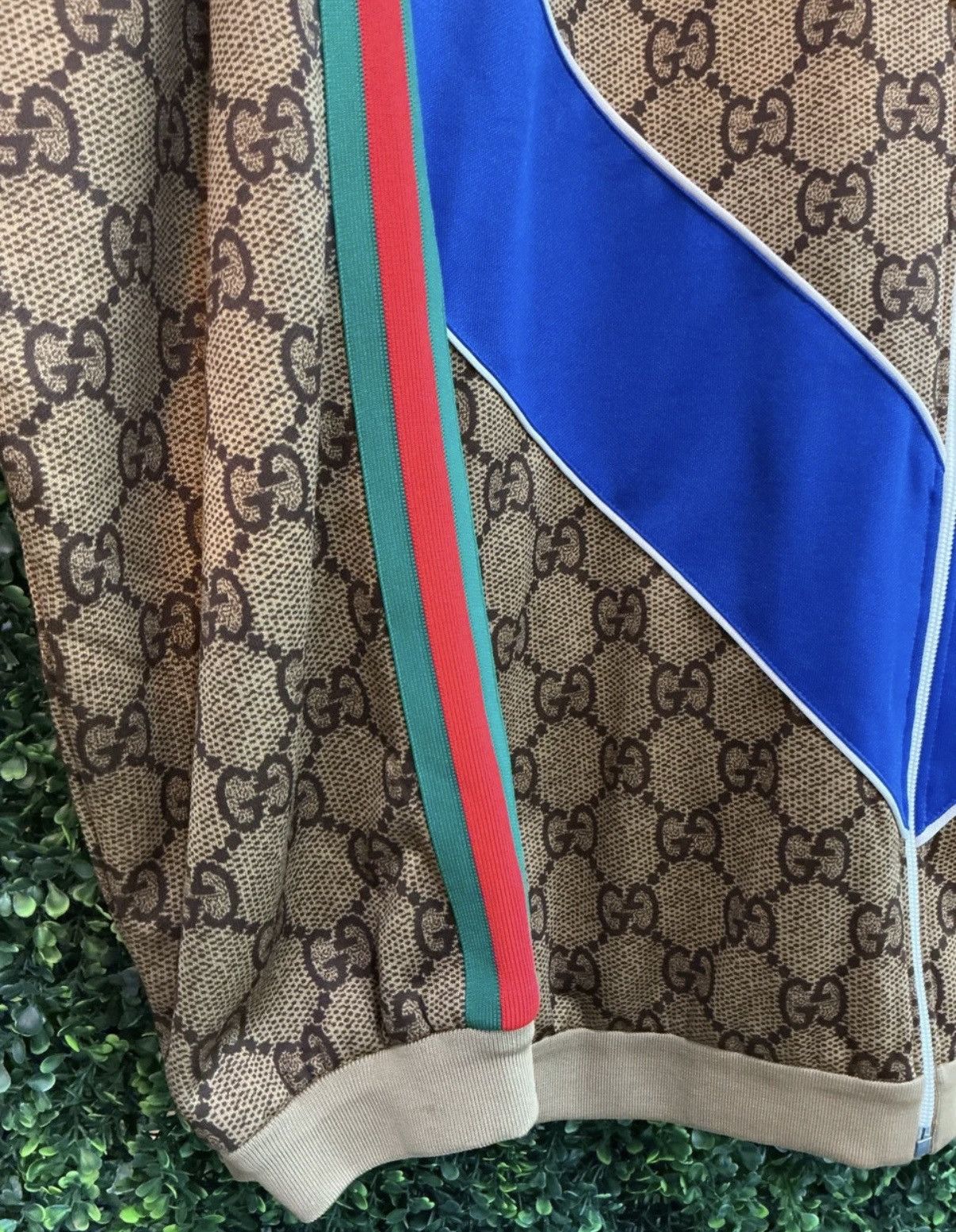 Gucci Gucci Technical GG Logo Track Jacket Sz XXL Size US XXL / EU 58 / 5 - 4 Thumbnail
