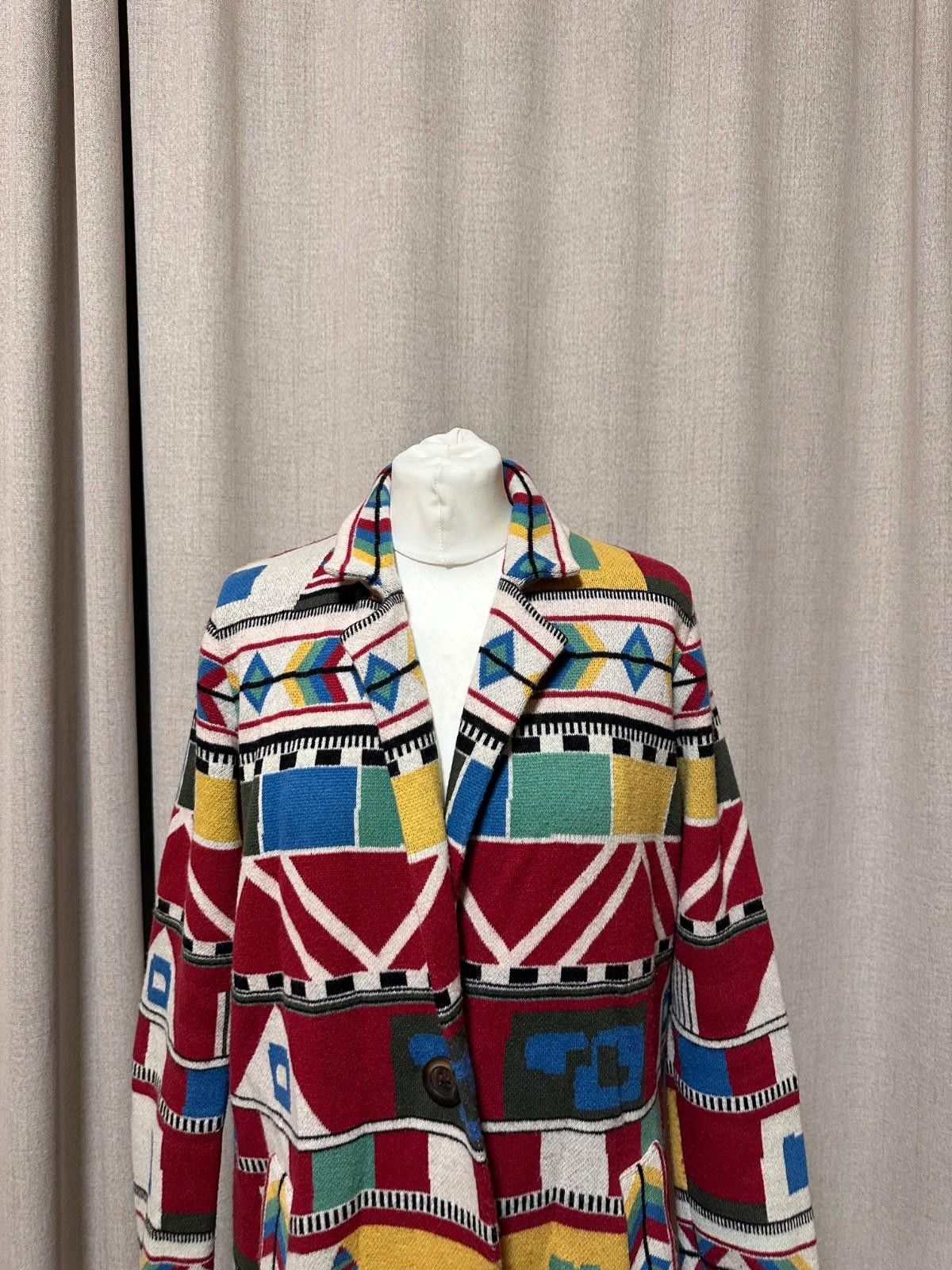 United Colors Of Benetton United Colors of Benetton x Stella Jean Cashmere Wool Coat Size S / US 4 / IT 40 - 2 Thumbnail