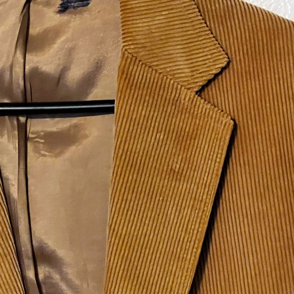 Levi's Vintage Levi’s Western Wear Corduroy Blazer Sport Coat Patc Size 40L - 5 Thumbnail