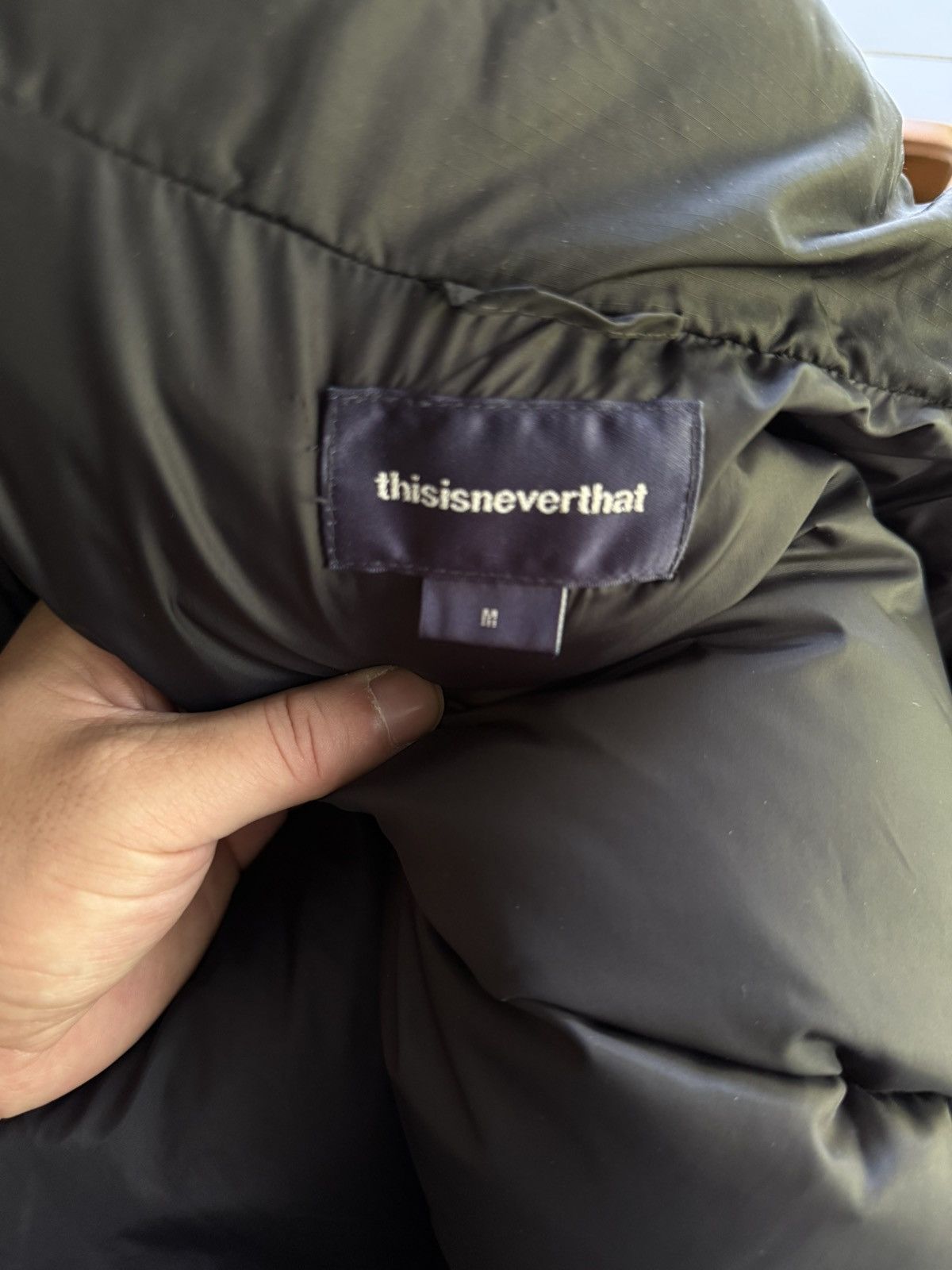 thisisneverthat Thisisneverthat Black Down Puffer Jacket Size US M / EU 48-50 / 2 - 5 Thumbnail