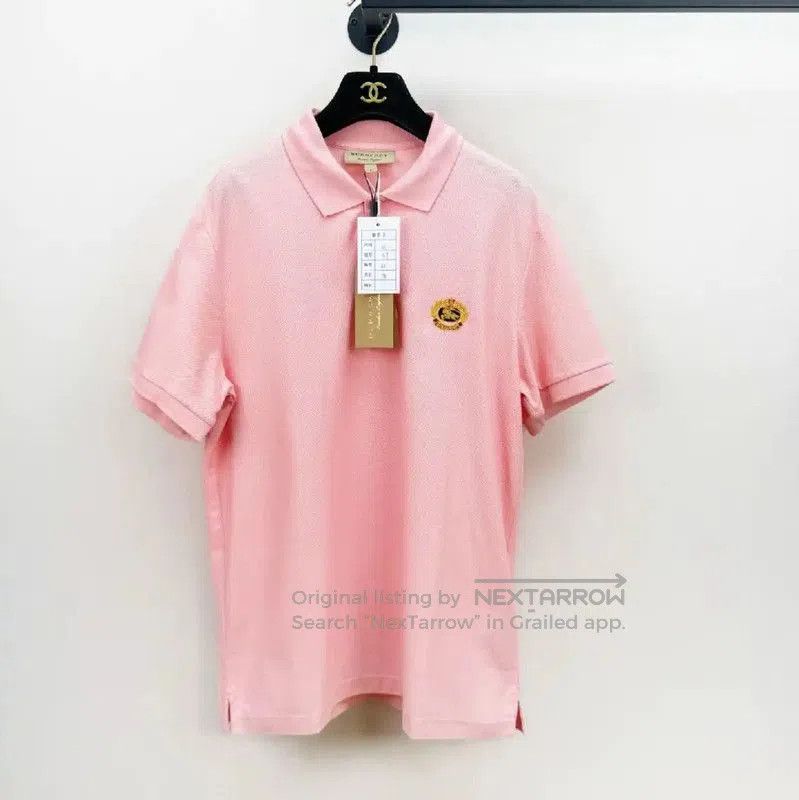 Burberry Burberry Pink Summer Men's T. Size US M / EU 48-50 / 2 - 1 Thumbnail