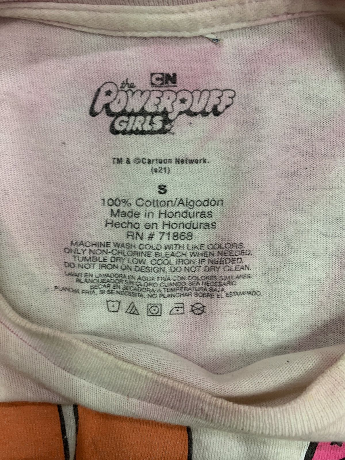 Cartoon Network Rare Cartoon Network Power Puff Girls Tye Dye T Shirt Size US S / EU 44-46 / 1 - 4 Thumbnail