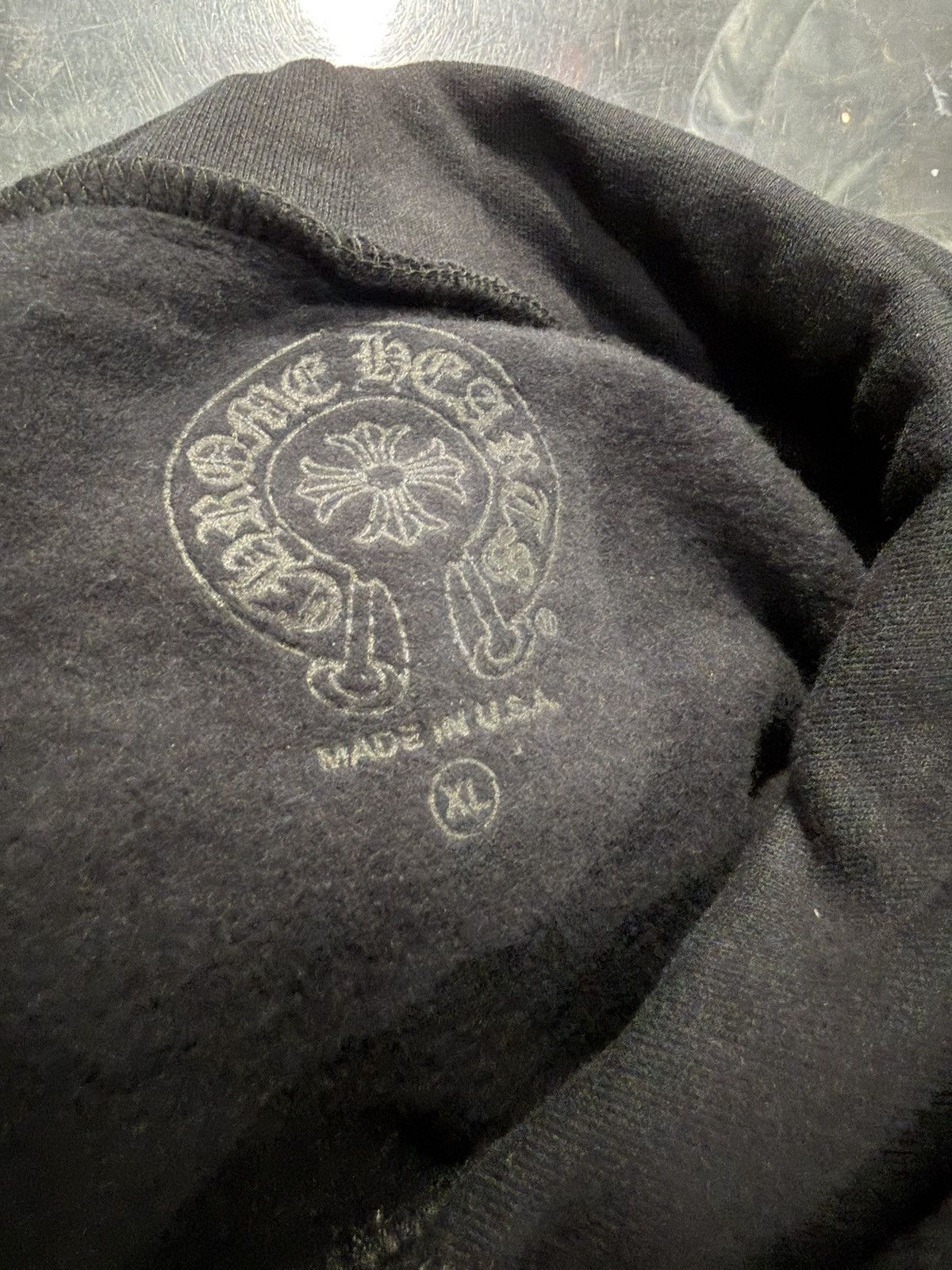 Chrome Hearts Chrome Hearts Olive Vertical Logo Hoodie NEW Size US XL / EU 56 / 4 - 4 Thumbnail