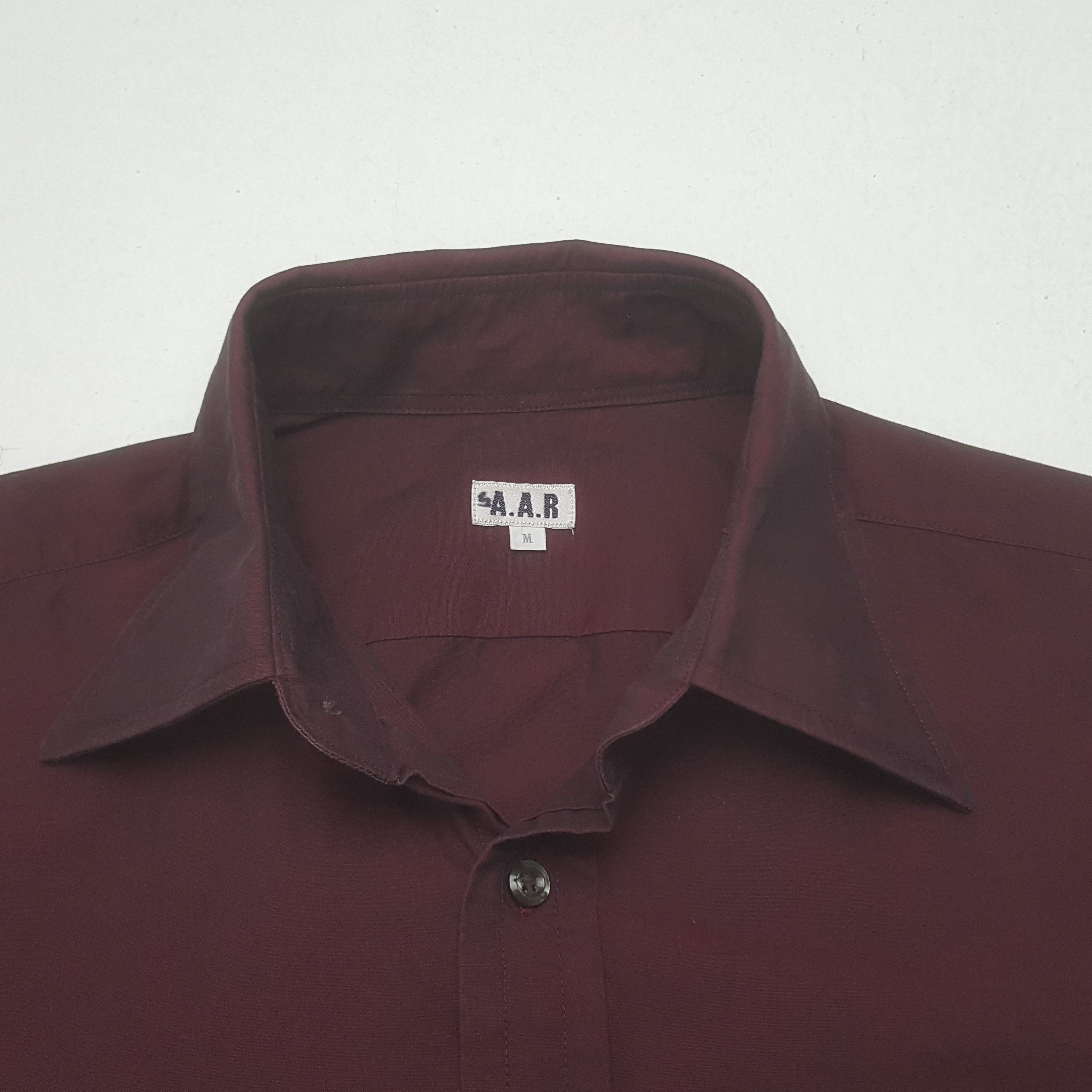 Japanese Brand × Vintage × Yohji Yamamoto Vintage Yohji Yamamoto AAR Custom Signature Button Up Shirt Size US S / EU 44-46 / 1 - 4 Thumbnail