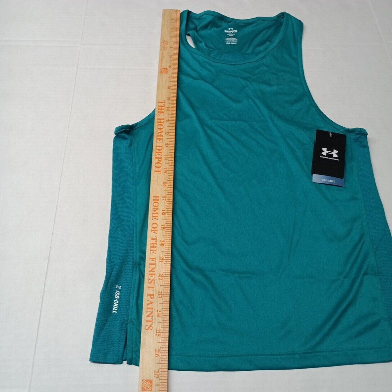 Under Armour Under Armour Iso-Chill Up Run Singlet Tank Top Men's S Teal Size US S / EU 44-46 / 1 - 5 Thumbnail