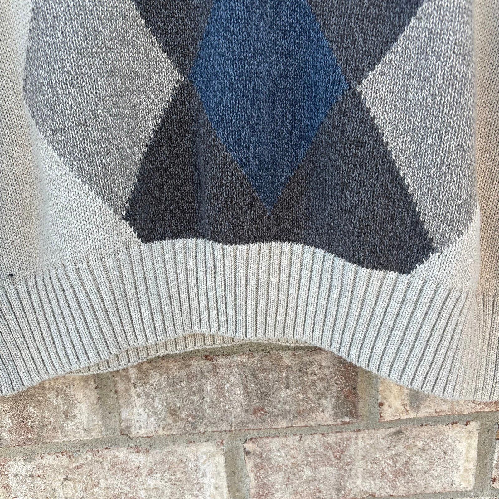 Dockers Vintage Dockers argyle diamond sweater Size US M / EU 48-50 / 2 - 9 Thumbnail