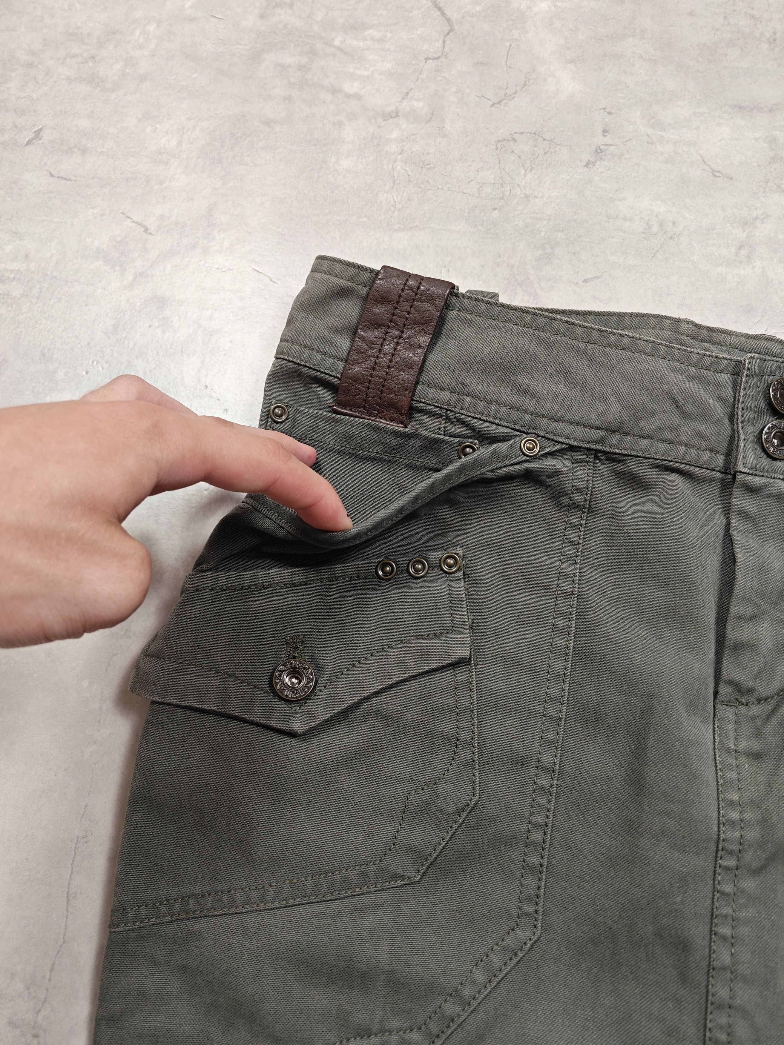 Diesel Diesel Vintage Avant Garde Skirt Size 27" / US 4 / IT 40 - 5 Thumbnail