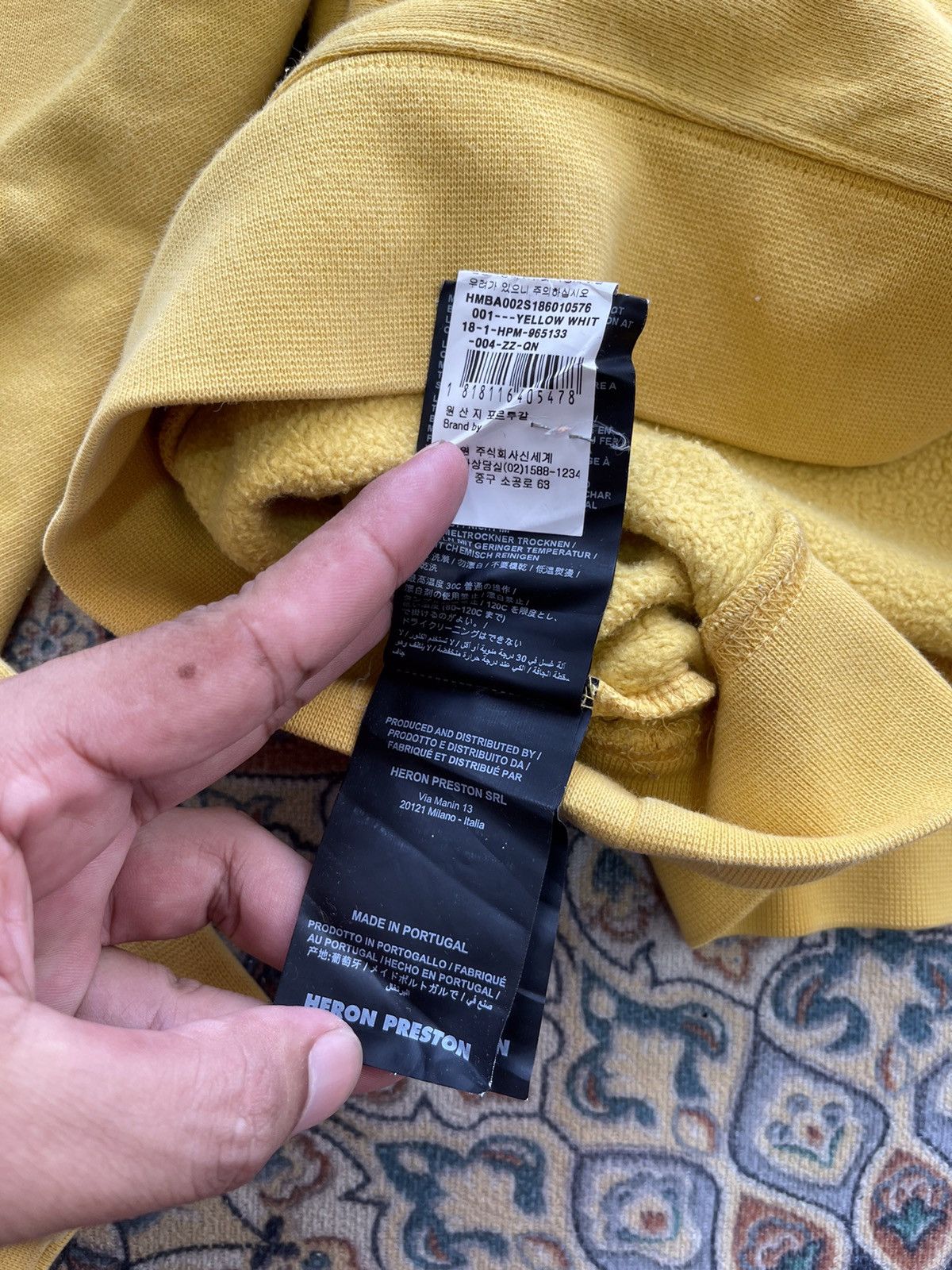 Heron Preston 2017 Heron Preston DSNT Sweatshirt Size US XL / EU 56 / 4 - 12 Thumbnail