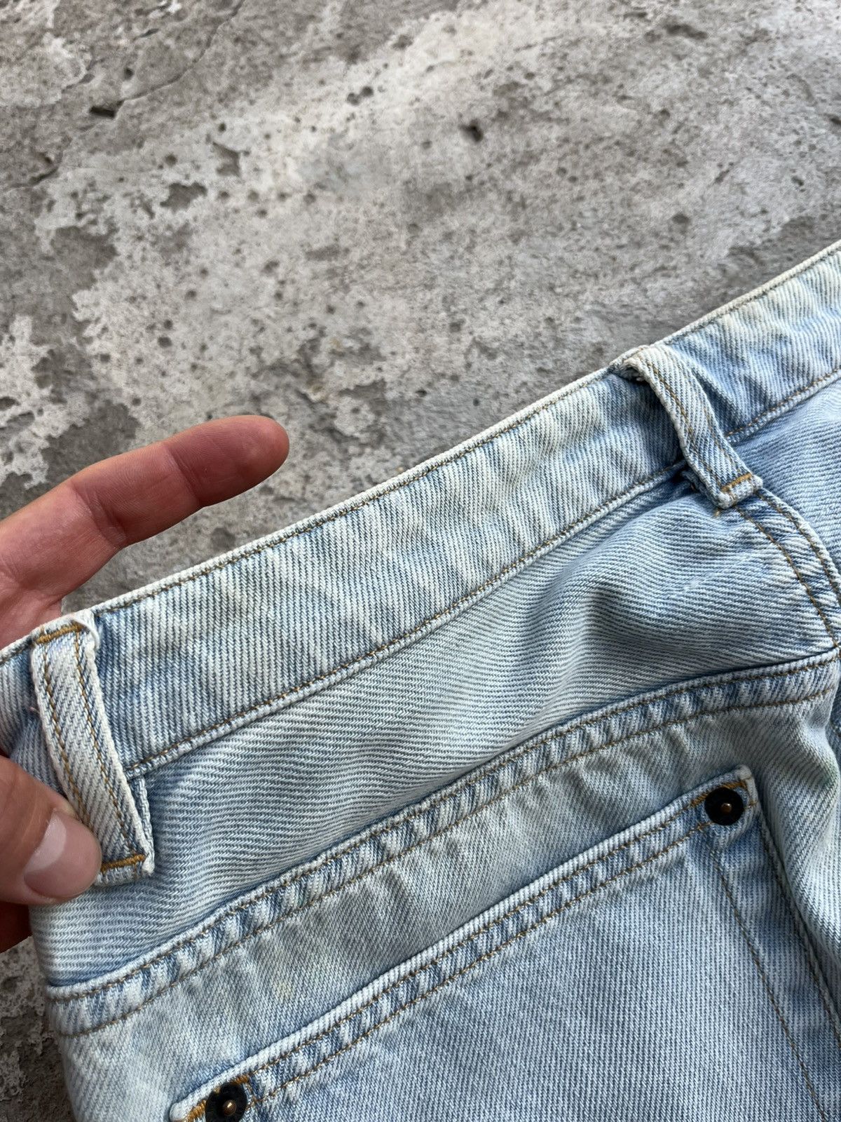 Maison Margiela Maison Margiela MM6 Flared Dirty Faded Jeans Denim Pants Size 27" / US 4 / IT 40 - 21 Thumbnail