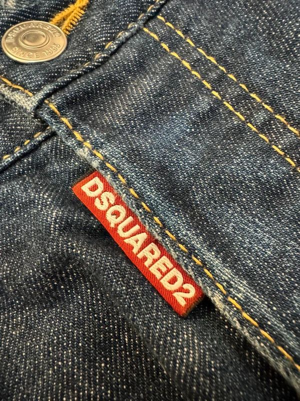 Dsquared2 Dsquared2 Slim Jean Jeans Italy size 46 Navy Denim like new Size US 30 / EU 46 - 10 Thumbnail