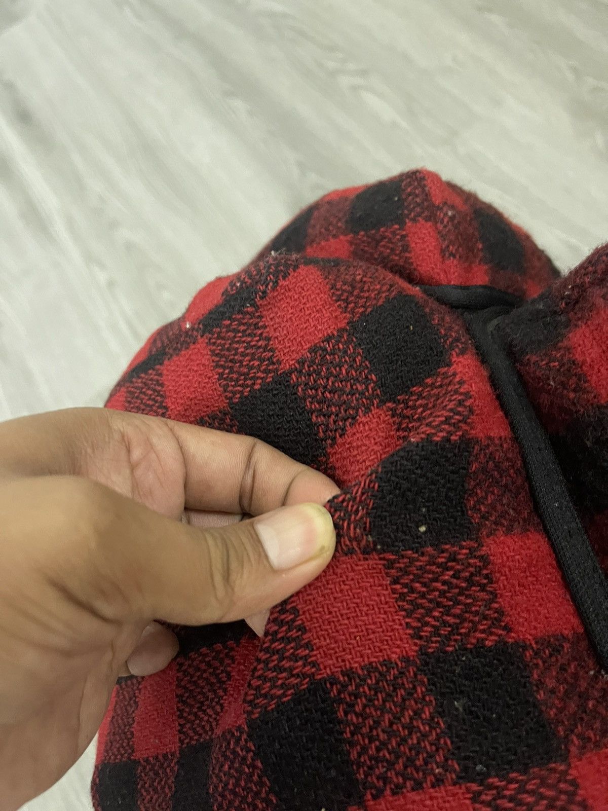 Johnson Woolen Mills Red Plaid Johnson Woolen Mill Rucksack Bagpack Size ONE SIZE - 22 Thumbnail