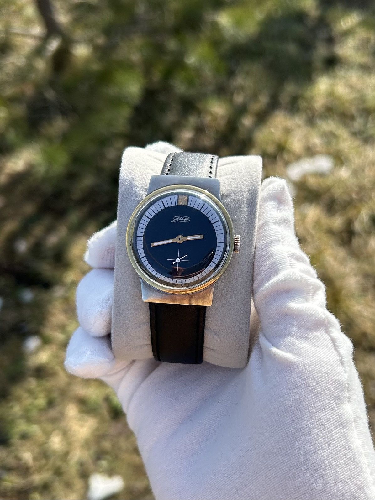 Vintage Vintage Watch Zim USSR Soviet Mechanical Retro 1970s Size ONE SIZE - 11 Thumbnail