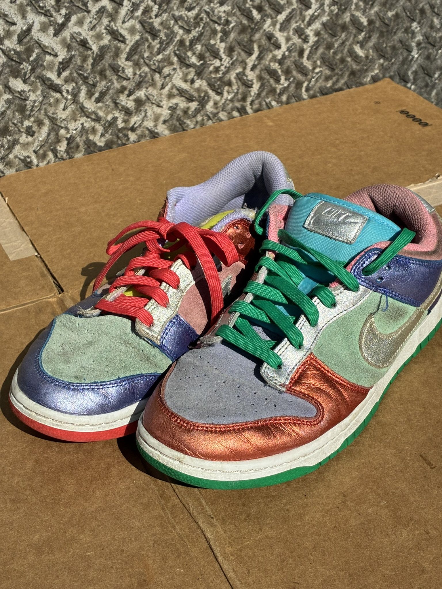 Nike Size 9.5 - Nike Dunk Low Sunset Pulse W Size US 9.5 / IT 39.5 - 5 Thumbnail