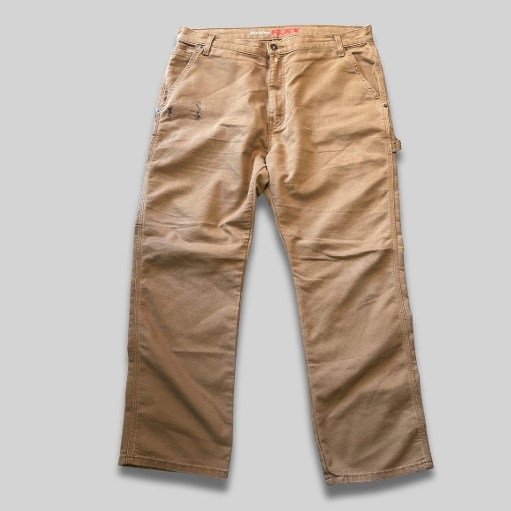 Dickies Dickies Flex Carpenter Pants Straight Caramel 38x30 Size US 38 / EU 54 - 1 Thumbnail