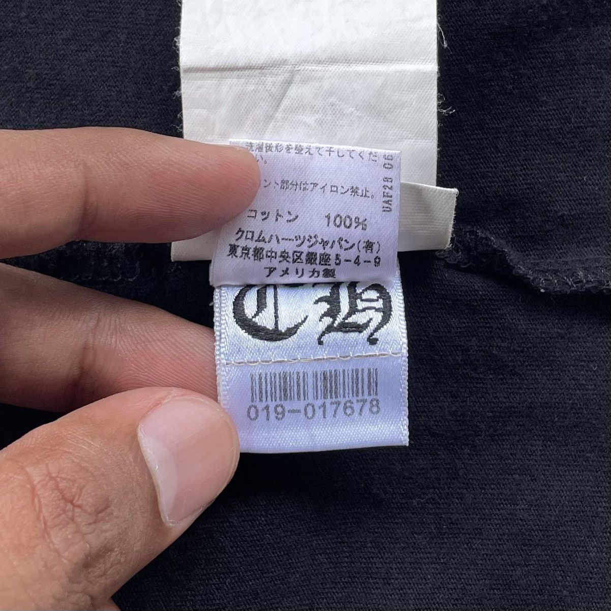 Chrome Hearts Chrome Hearts Red Scroll Label Pocket Tee Size US M / EU 48-50 / 2 - 9 Thumbnail