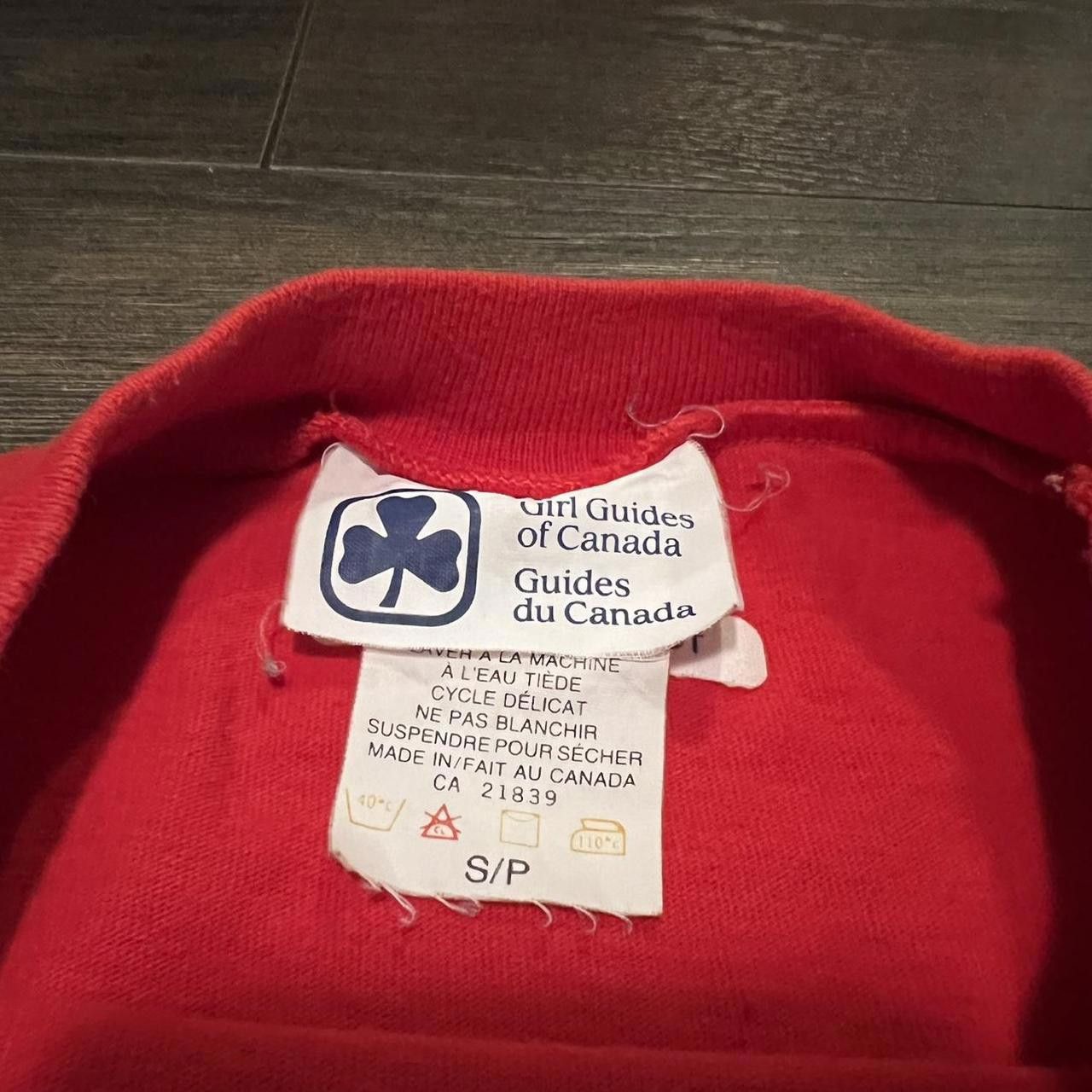 Designer Vintage Girl Guides Of Canada T Shirt Size US M / EU 48-50 / 2 - 4 Thumbnail