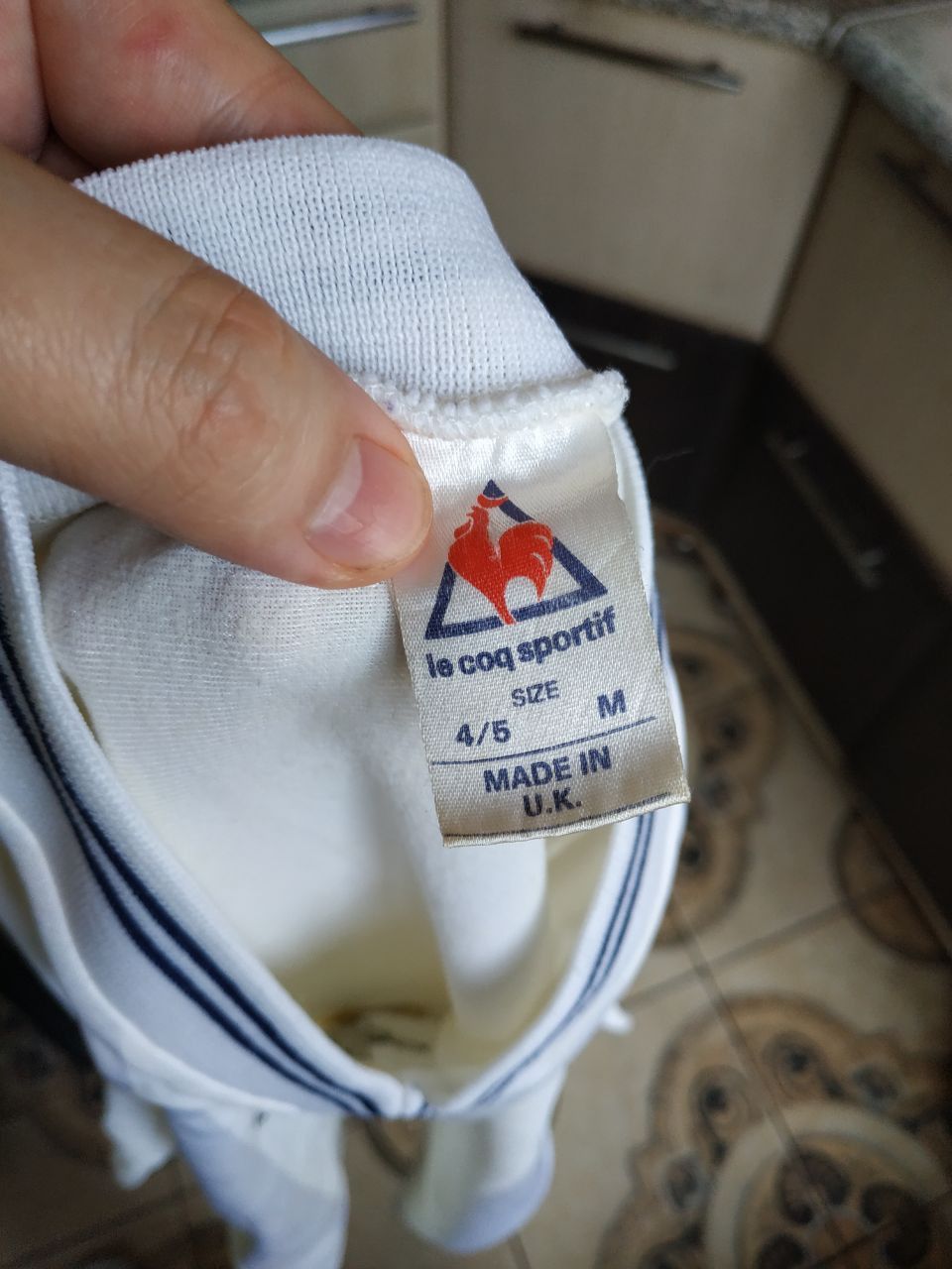 Le Coq Sportif Archive 1983-85 Tottenham Hotspur Home Jersey Le Coq Sportif Size US M / EU 48-50 / 2 - 4 Thumbnail