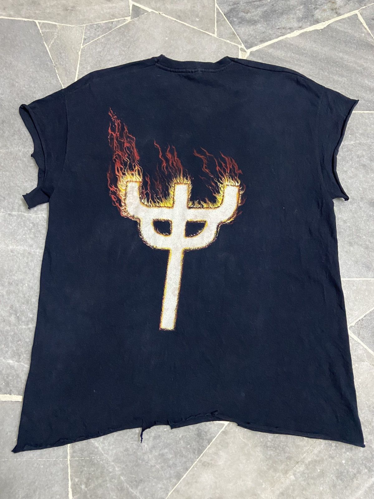 Band Tees Vintage Distressed Judas Priest Screaming for Vengeance Tee Size US M / EU 48-50 / 2 - 2 Thumbnail
