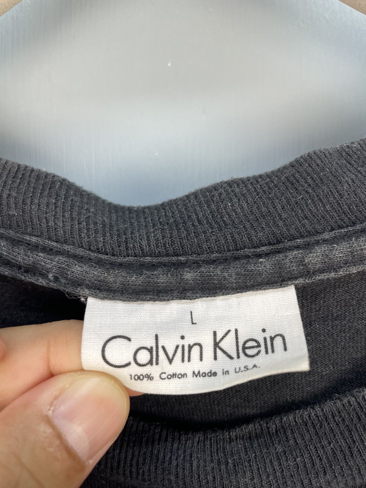 Calvin Klein × Vintage Vintage 90s CKJ Calvin Klein Jeans t shirt Size US L / EU 52-54 / 3 - 6 Thumbnail