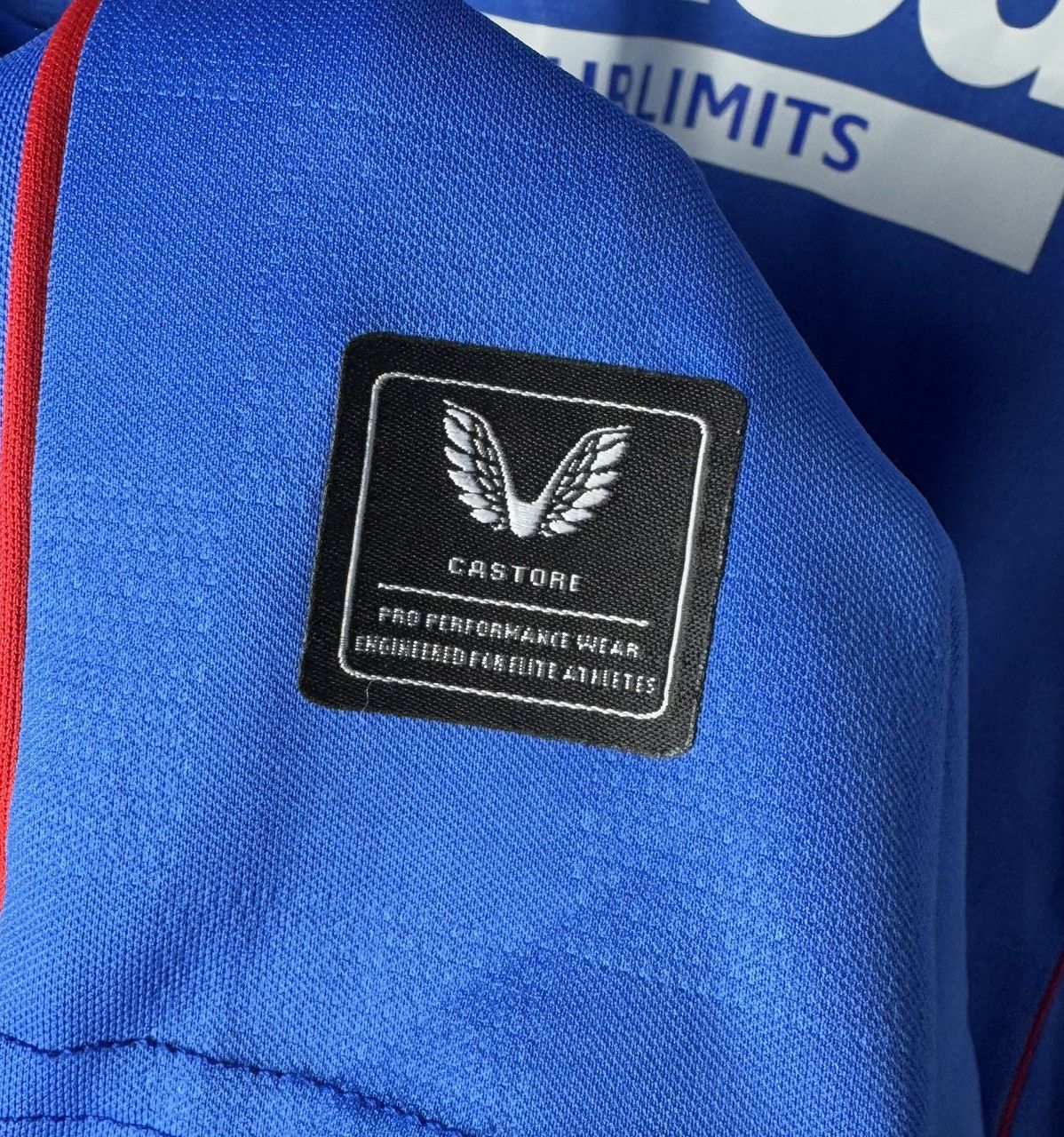 Castore Glasgow Rangers 2022 2023 Home Football Shirt Soccer Jersey Size US M / EU 48-50 / 2 - 6 Thumbnail
