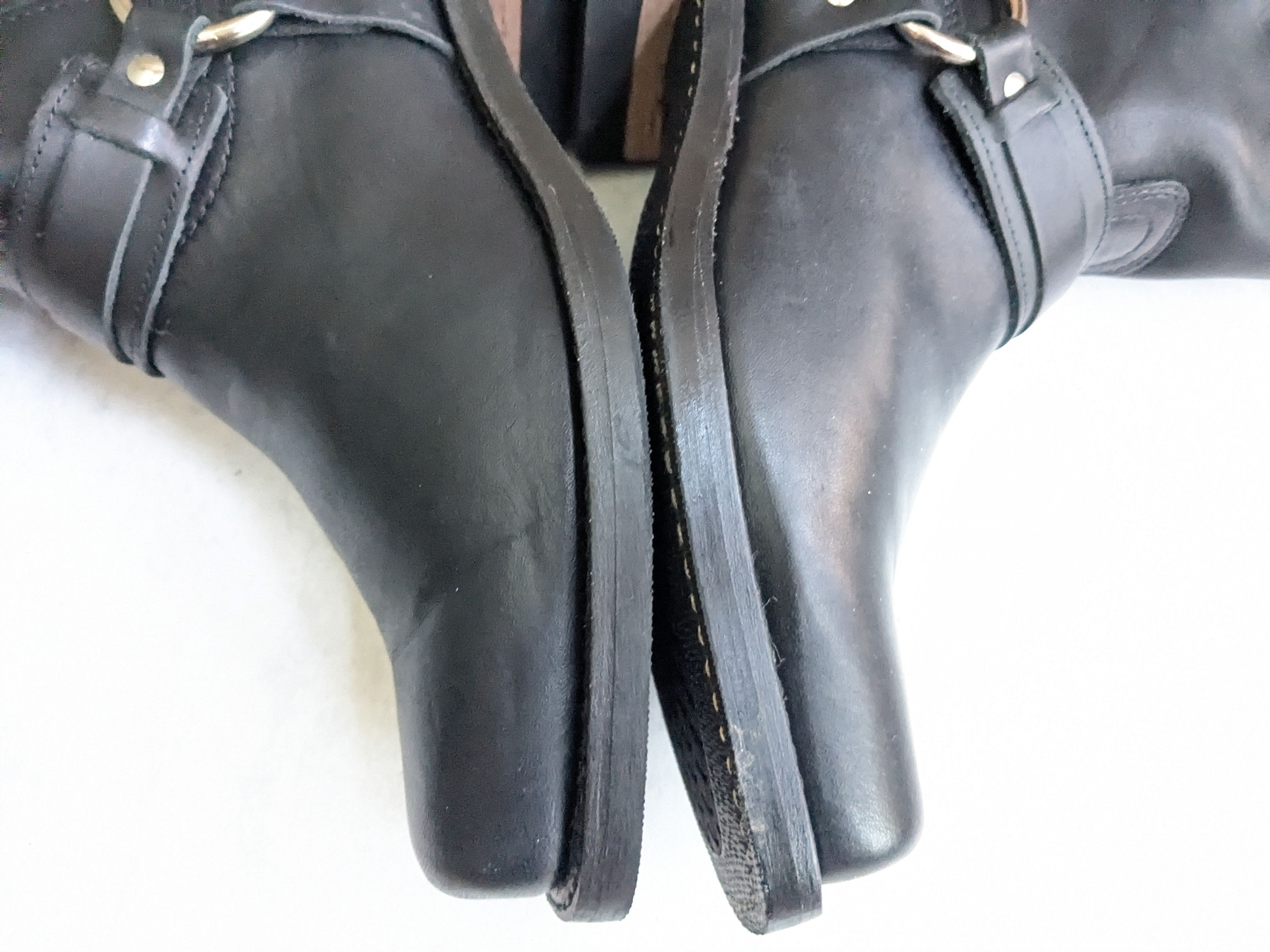 Frye Frye Harness Boots Black Leather 11 M Biker Size US 11 / EU 44 - 13 Thumbnail