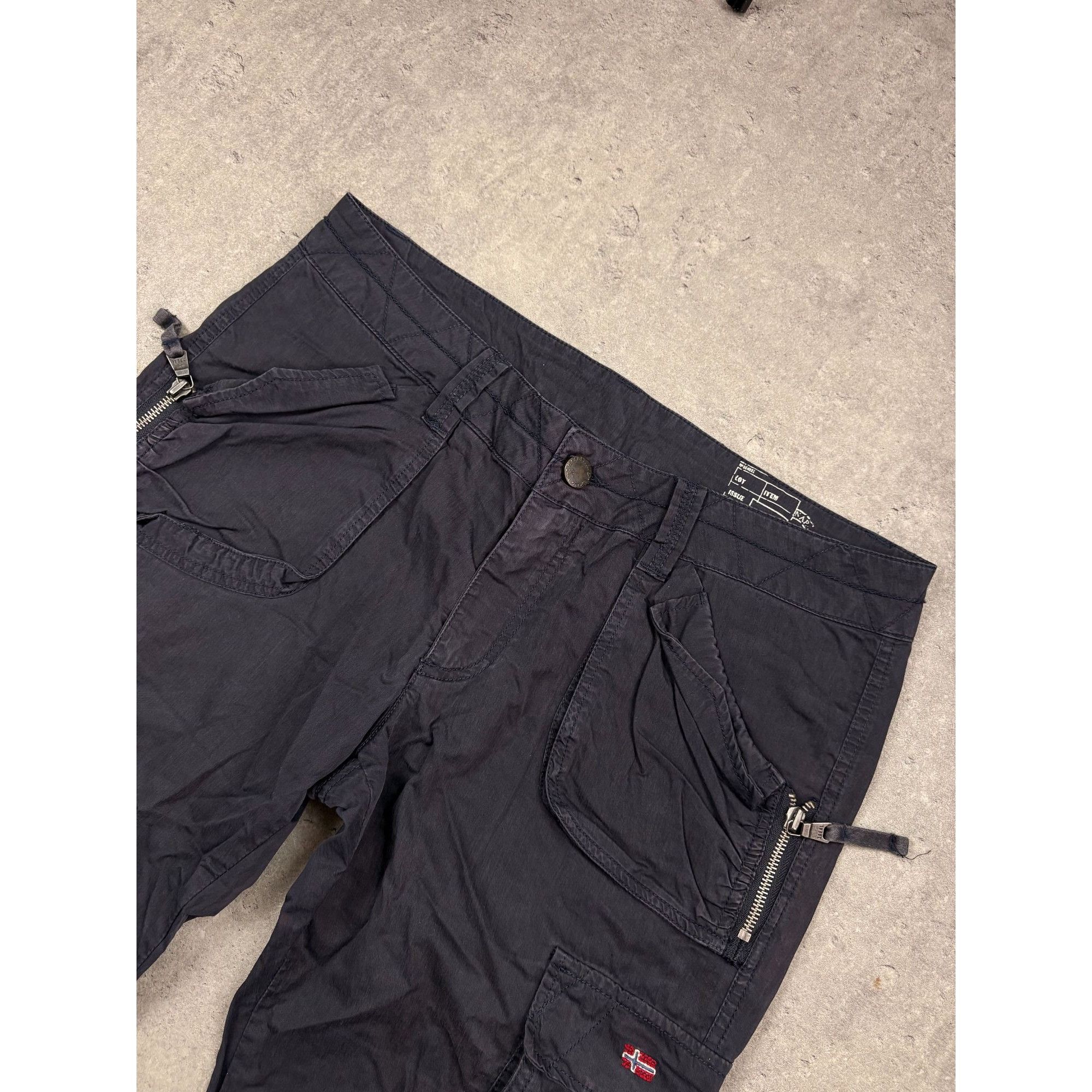 Napapijri Napapijri Multi-Pocket Cargo Pants | Navy Blue | Size EU 46 Size US 30 / EU 46 - 10 Thumbnail