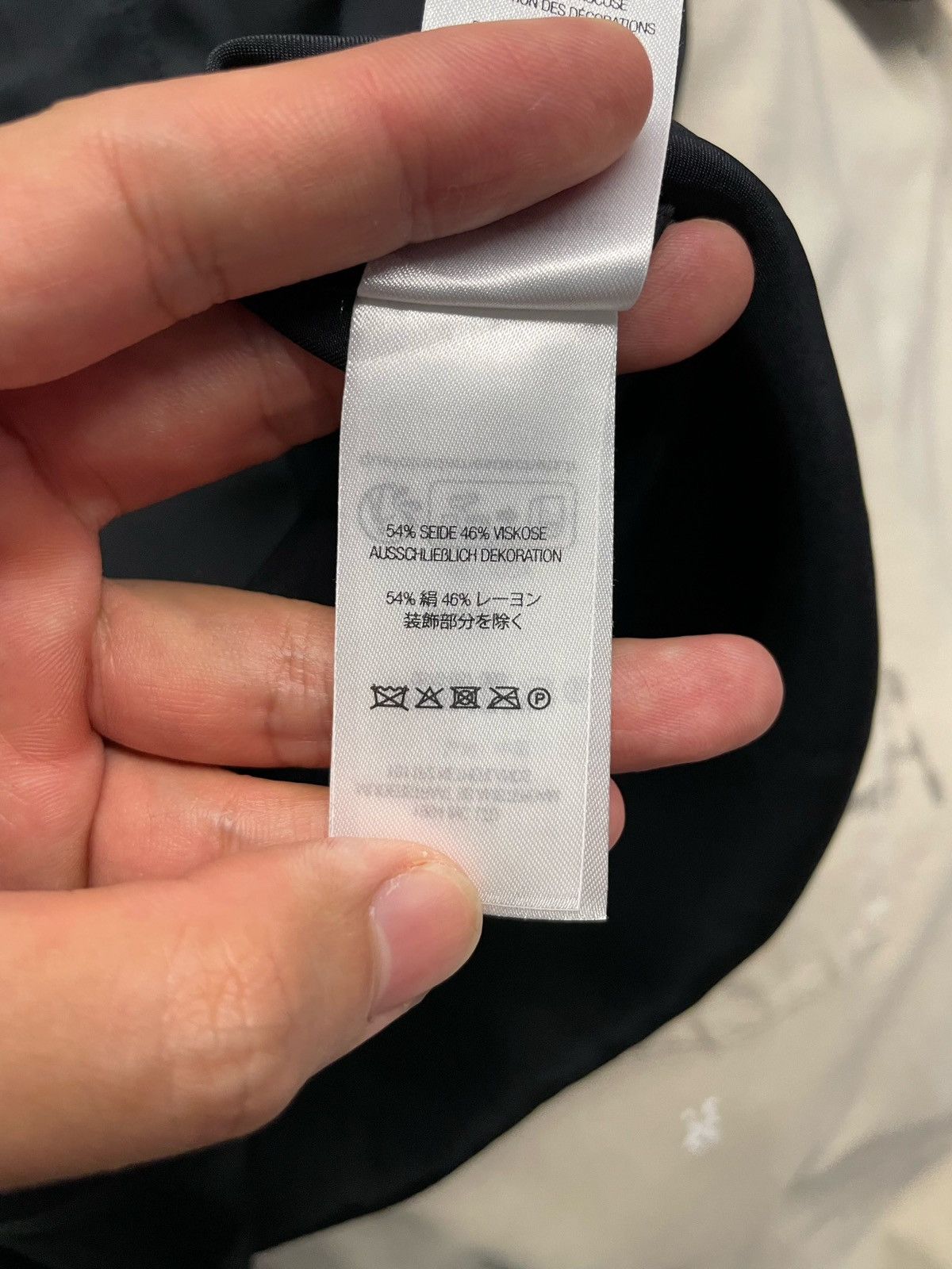 Supreme × Yohji Yamamoto Yohji Yamamoto x Y's Yohji Yamamoto FW25 S/S Shirt Size US L / EU 52-54 / 3 - 13 Thumbnail