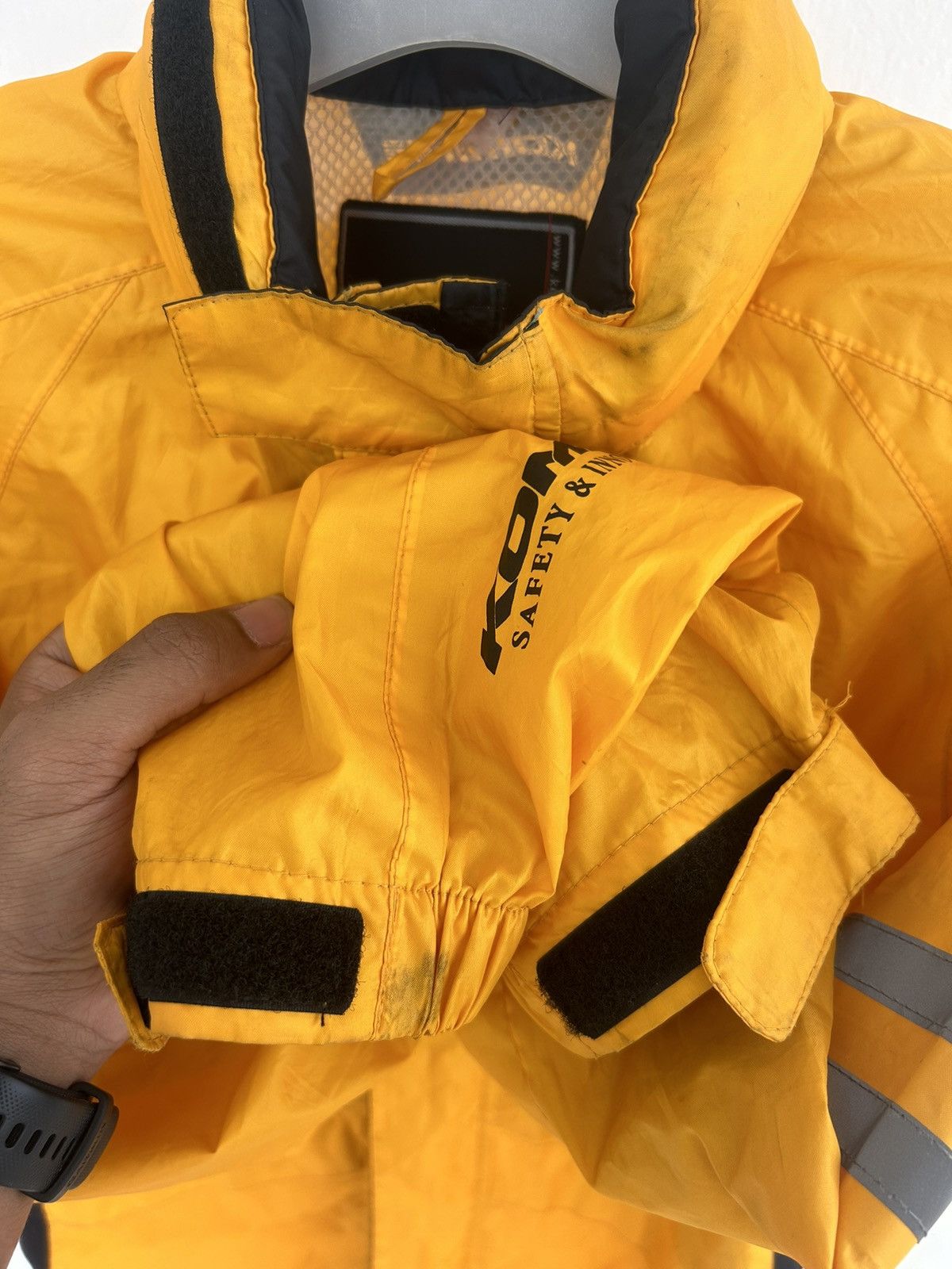 Japanese Brand Komine windbreaker vintage yellow Size US M / EU 48-50 / 2 - 3 Thumbnail