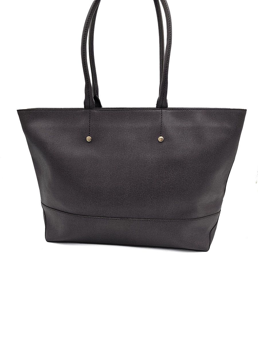 Furla Furla Melissa Gray Leather Shopper Tote Size ONE SIZE - 3 Thumbnail