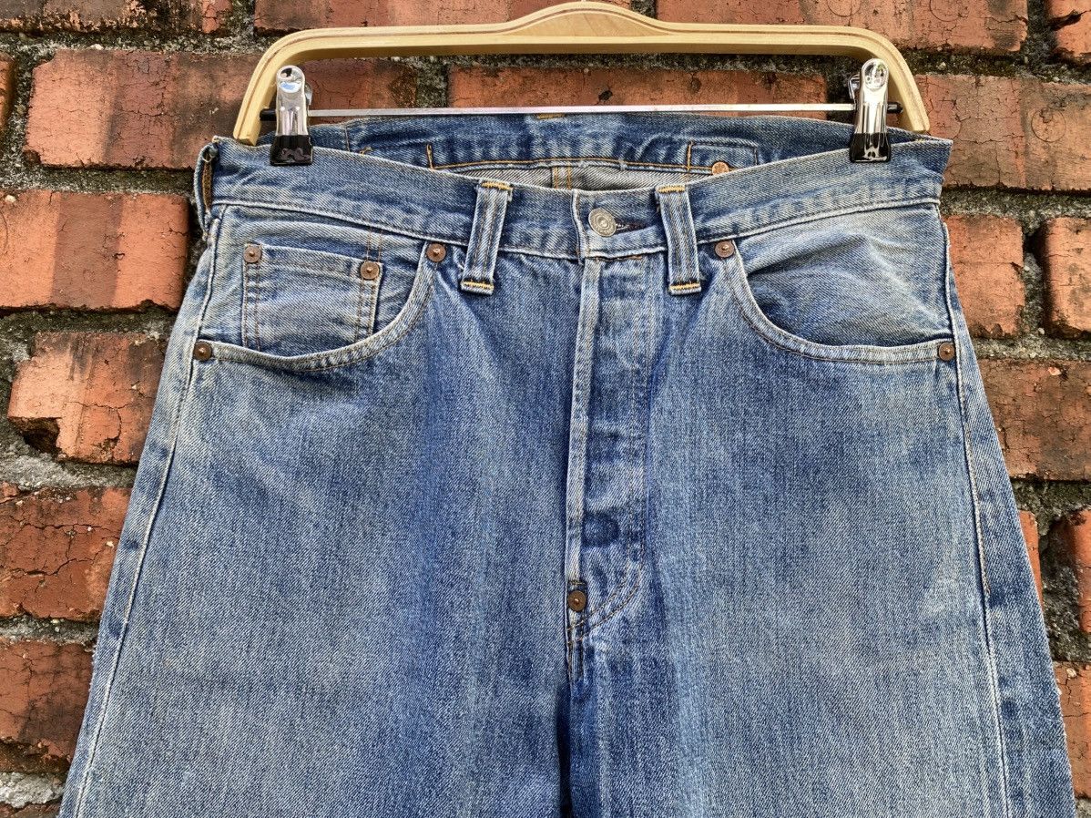 Levi's Vintage Clothing W31x28 Vintage levi's 201xx buckle back redline cut off bigE Size US 31 - 5 Thumbnail