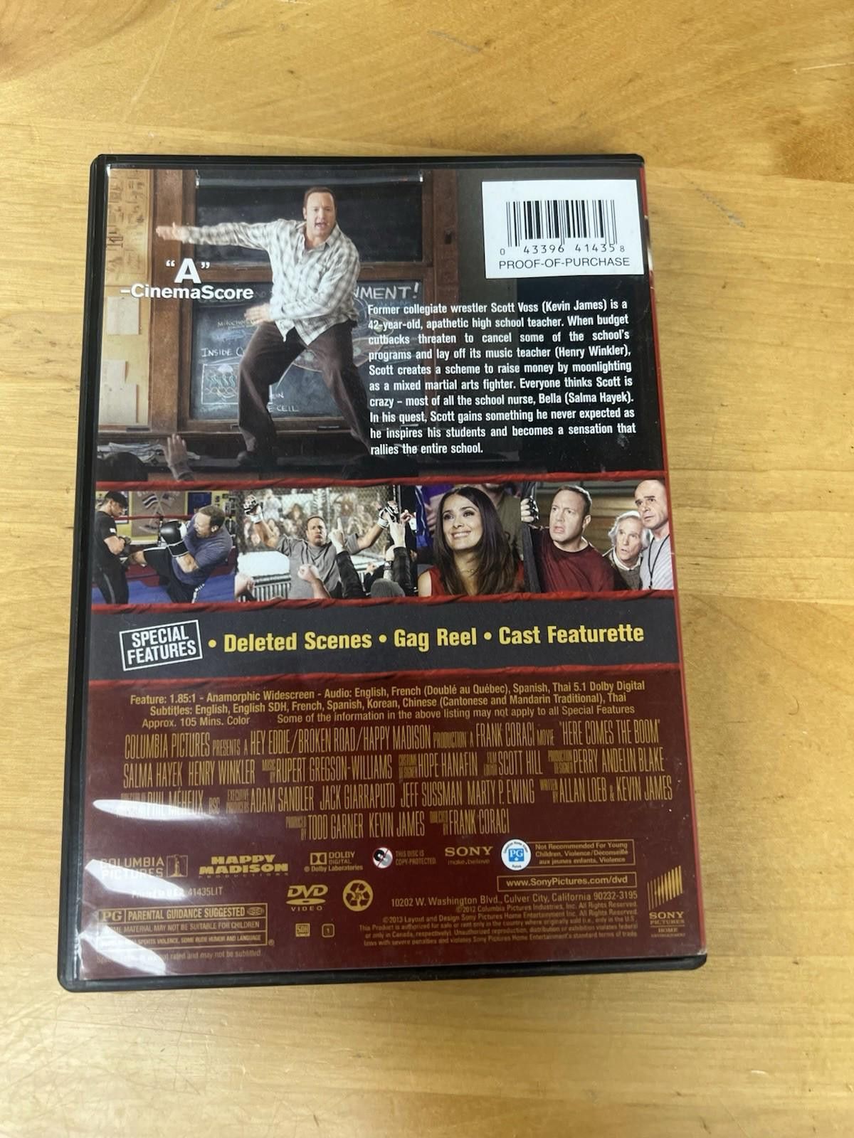 Other Here Comes the Boom (DVD, 2012) Size ONE SIZE - 8 Thumbnail