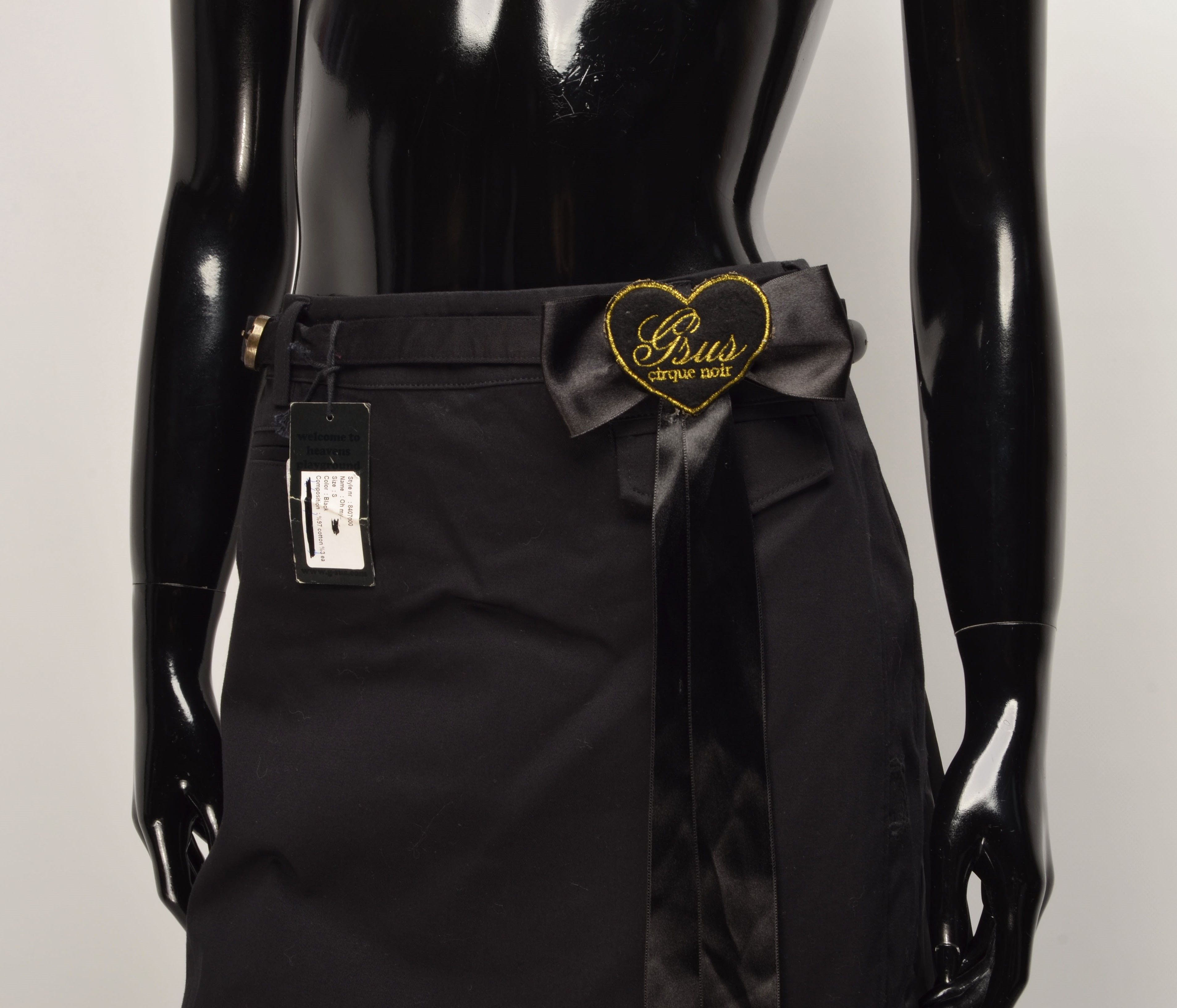GSUS Sindustries × Vintage Gsus Sindustries Vintage Y2K Grunge Pleated Midi Skirt Size 30" / US 8 / IT 44 - 2 Thumbnail
